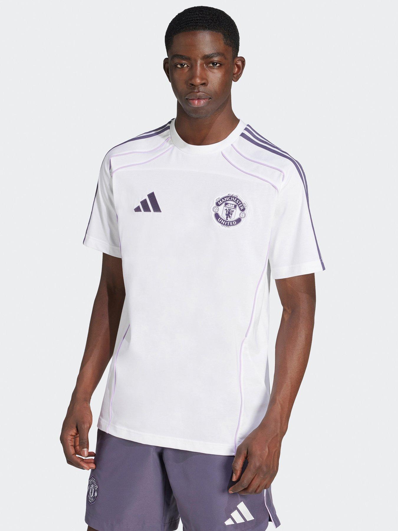 undefined Mens Manchester United Urban Purist Tee - White