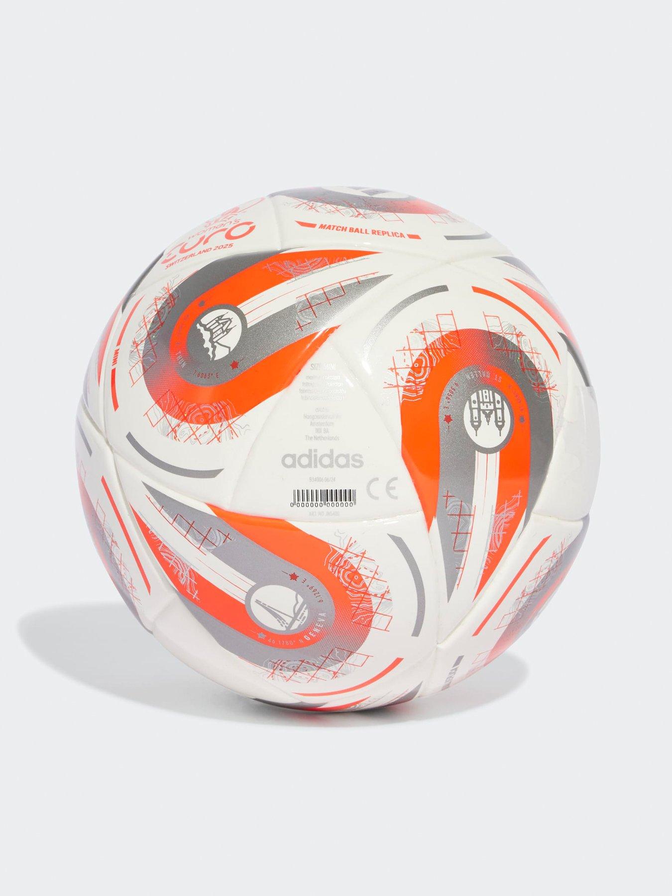 Image 2 of 4 of adidas Womens Euro 25 League Mini Football- White