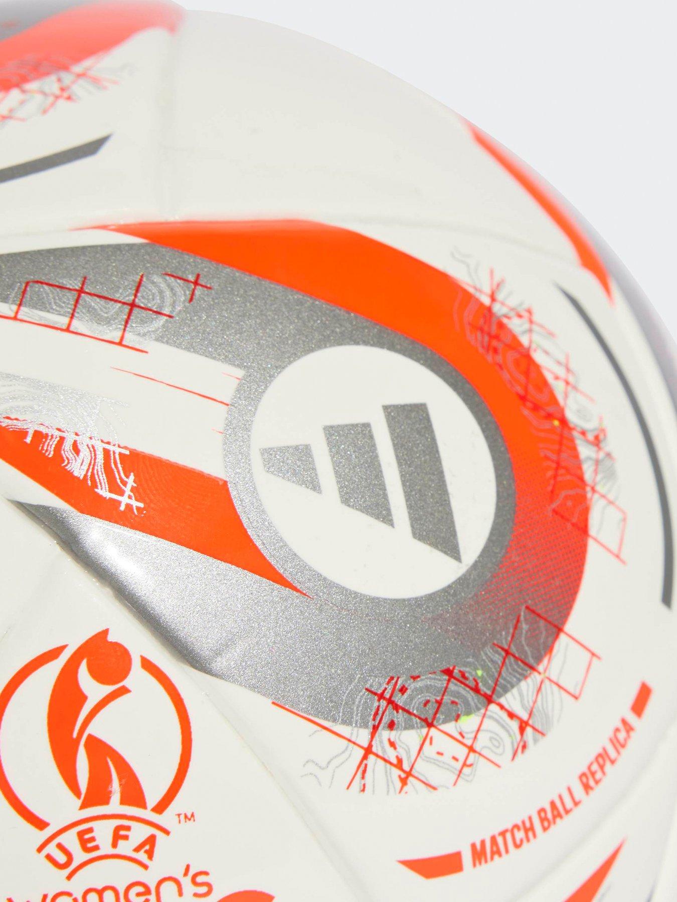 Image 4 of 4 of adidas Womens Euro 25 League Mini Football- White