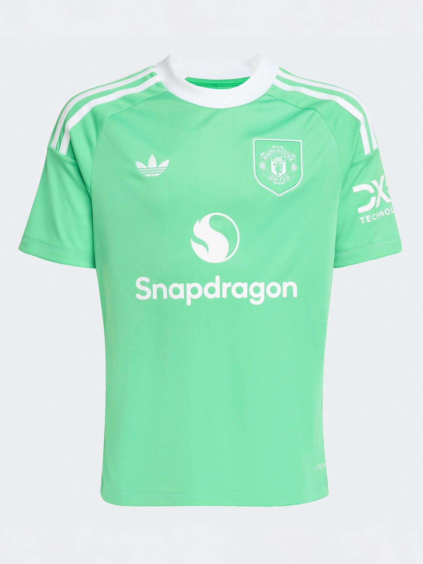 undefined Manchester United Junior 25/26 3rd Stadium Goal Keeper Shirt - Green