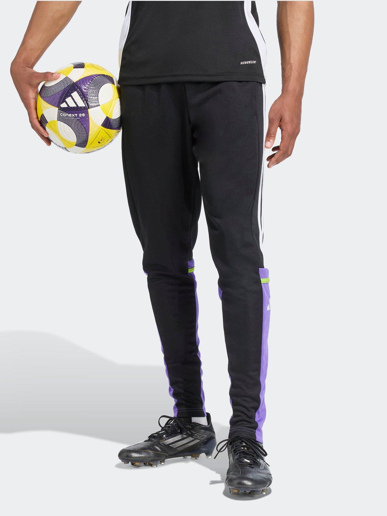 adidas Mens Squadra 25 Traiining  Pant -Black/Purple