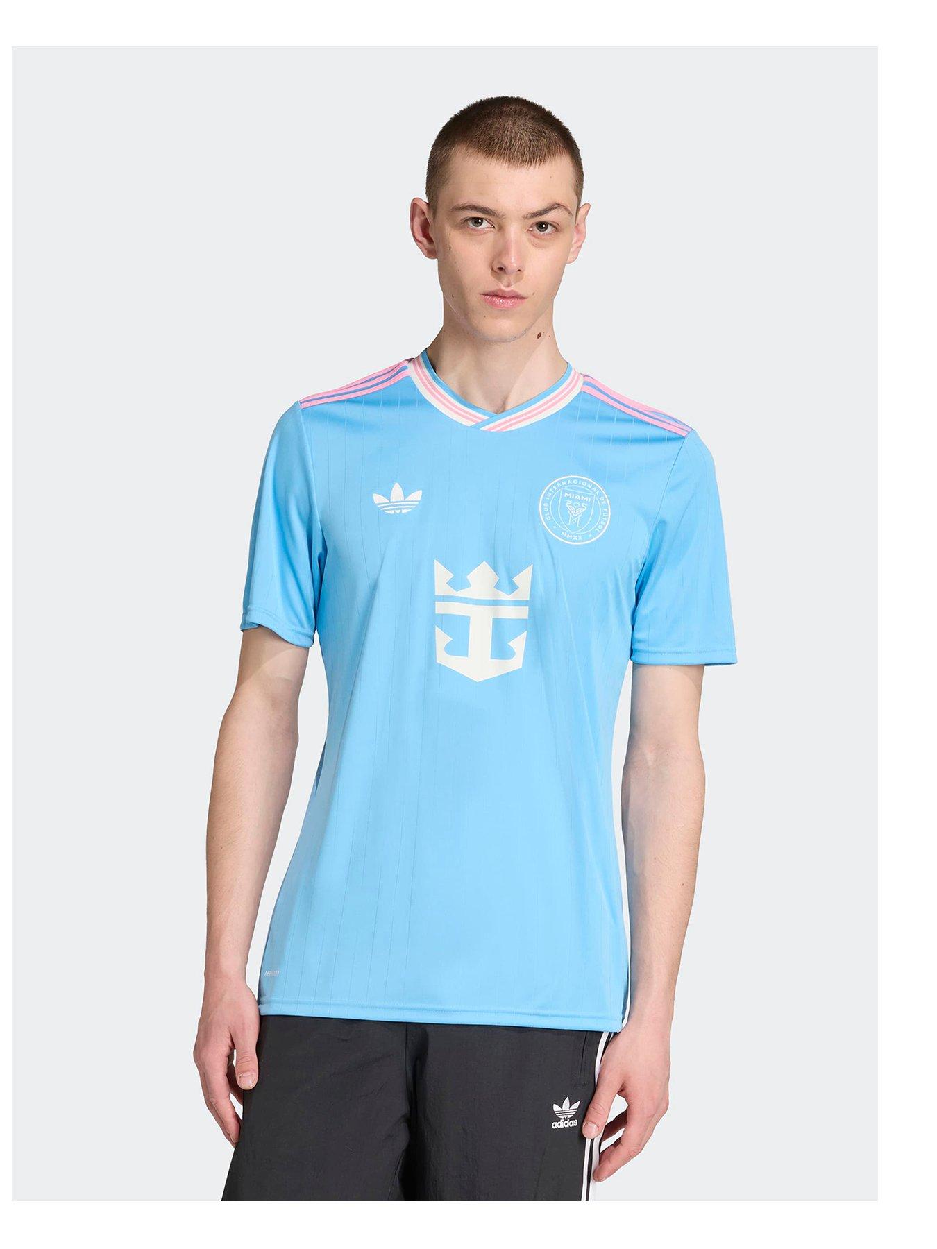adidas Inter Miami Mens 25/26 3Rd Stadium Replica Shirt - Blue