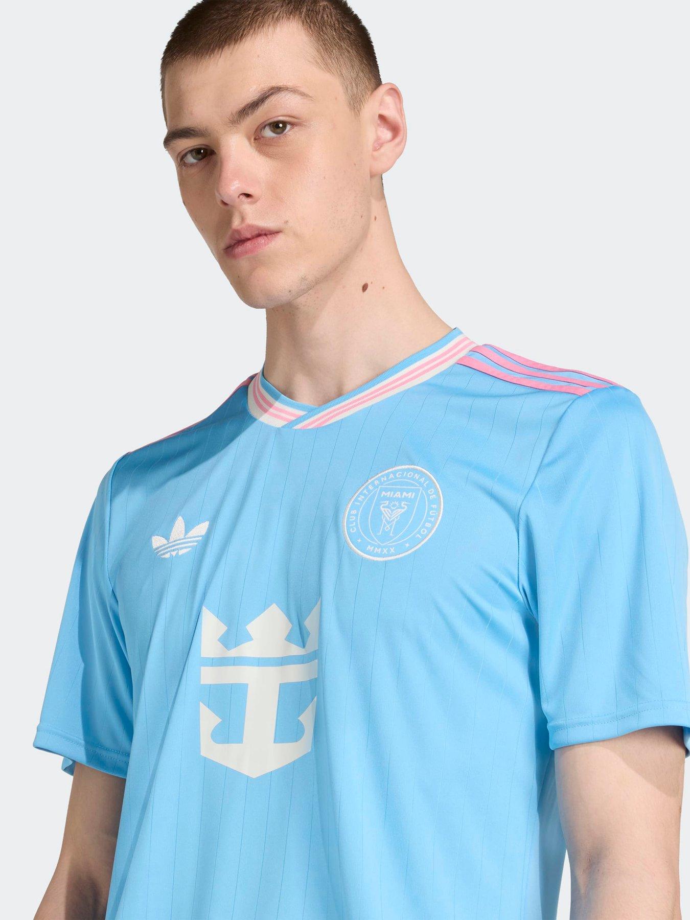 Image 4 of 4 of adidas Inter Miami Mens 25/26 3Rd Stadium Replica Shirt - Blue