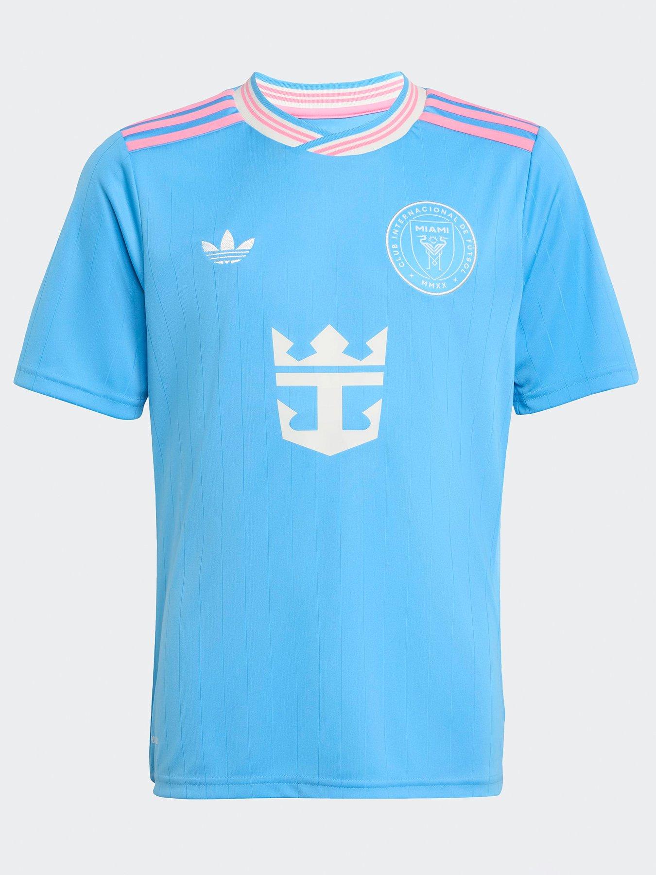 Image 1 of 6 of adidas Junior Inter Miami Cf 25/26 Third Messi 10 Football Shirt - Blue