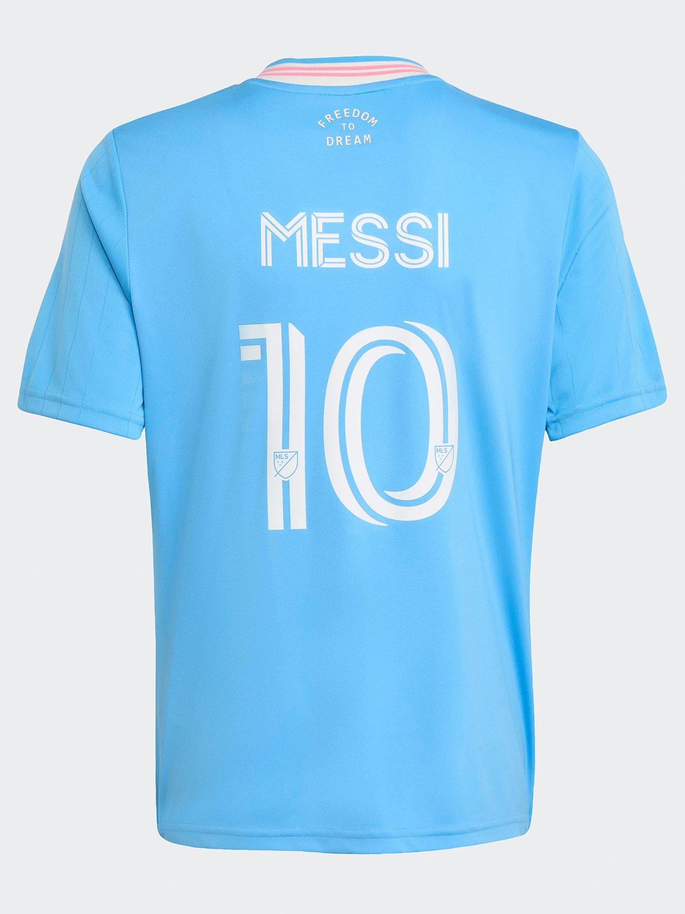 Image 3 of 6 of adidas Junior Inter Miami Cf 25/26 Third Messi 10 Football Shirt - Blue
