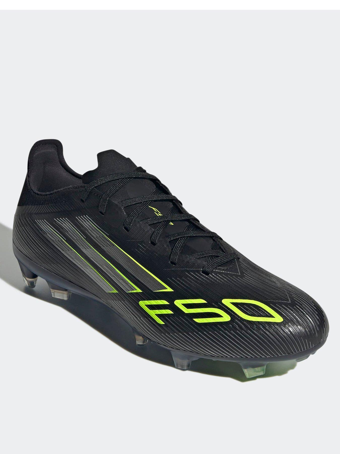 Image 2 of 6 of adidas Mens F50 Pro Firm Ground Football Boots - Black