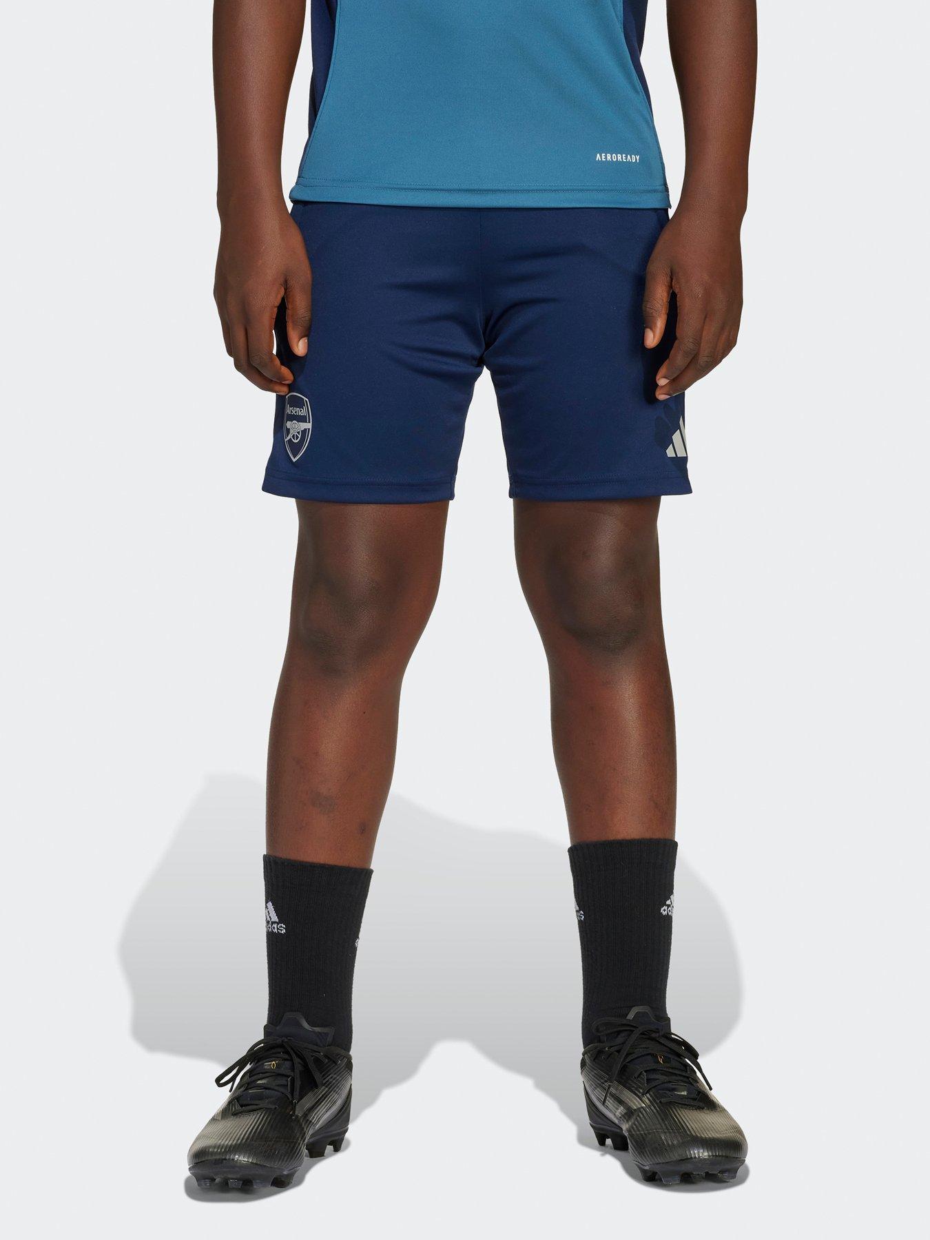 undefined Junior Arsenal Trainingwear Shorts - Blue
