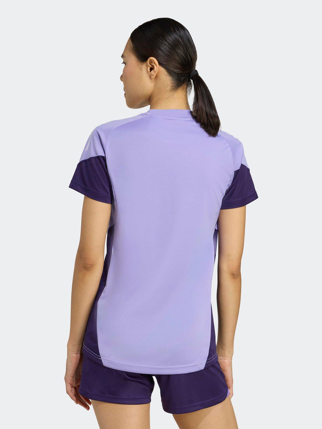 Image 2 of 6 of adidas Womens Tiro 25 Training Jersey - Purple