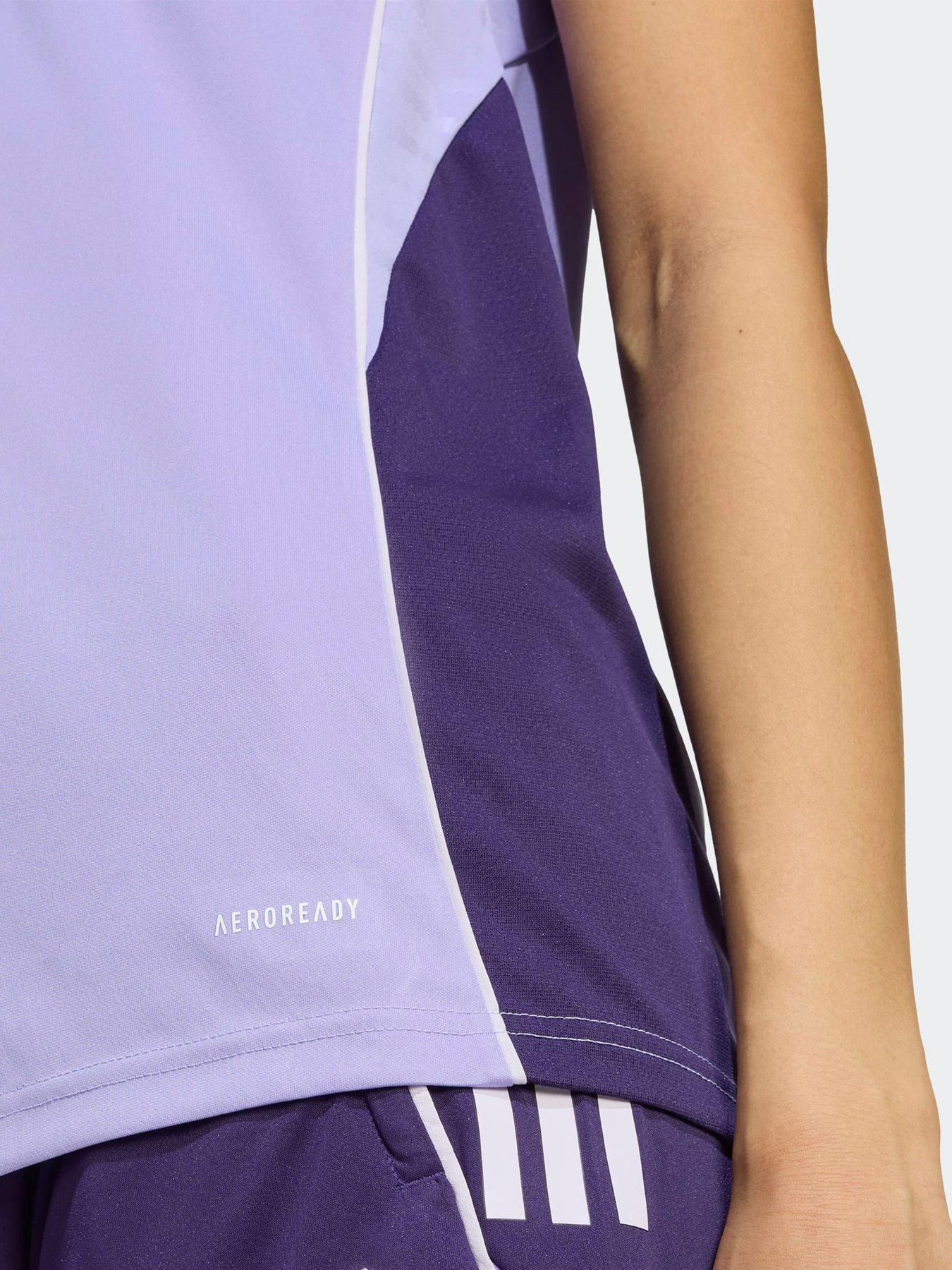 Image 5 of 6 of adidas Womens Tiro 25 Training Jersey - Purple
