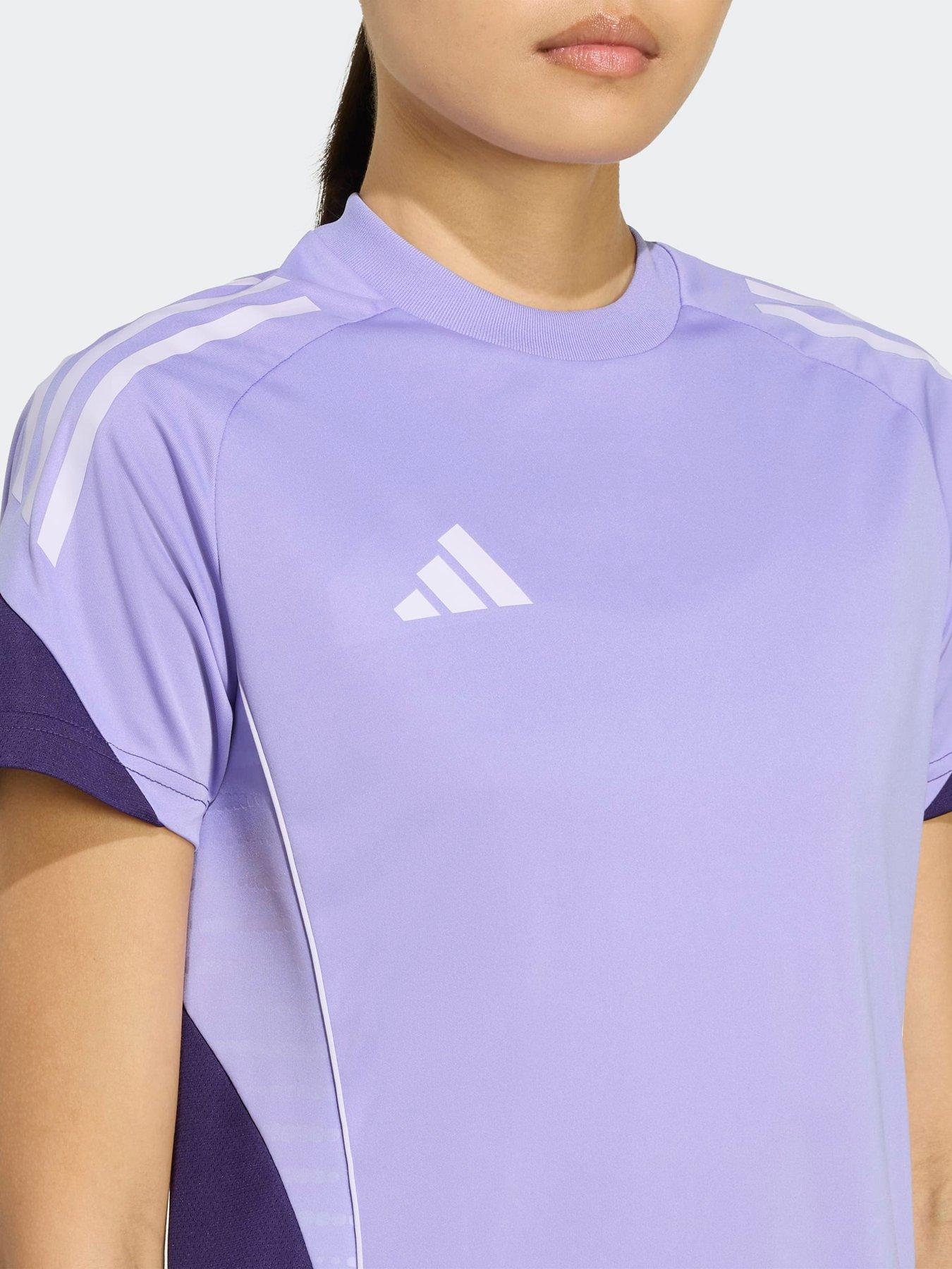 Image 6 of 6 of adidas Womens Tiro 25 Training Jersey - Purple