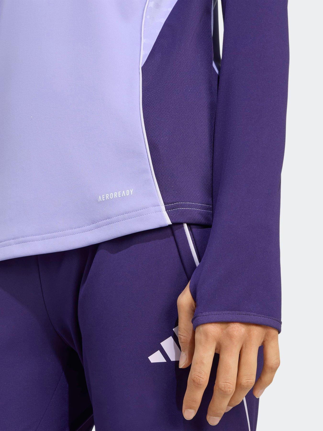 Image 5 of 6 of adidas Womens Tiro 25 Training Top- Light Purple