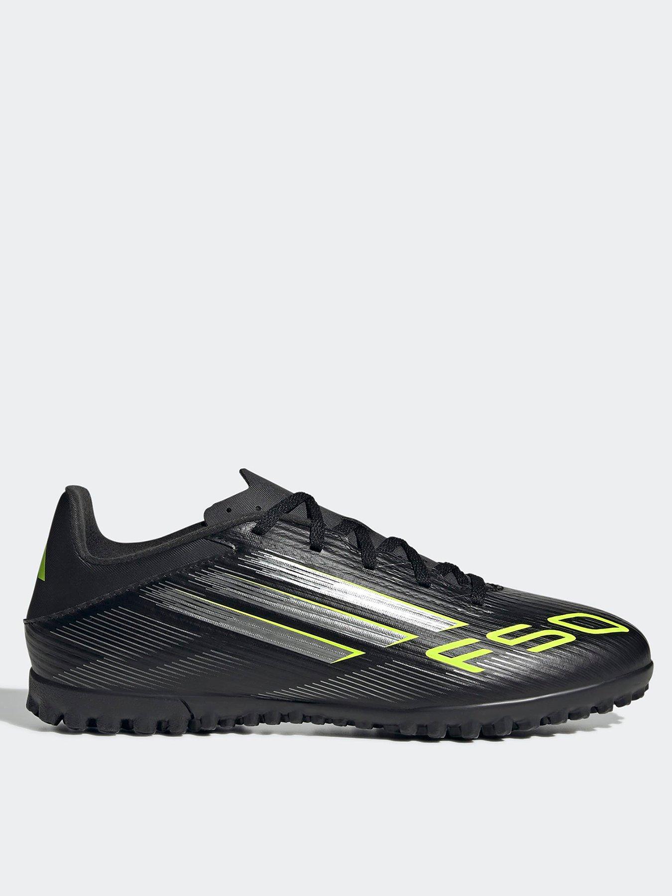 adidas Mens F50 Club Astro Turf Football Boots - Black