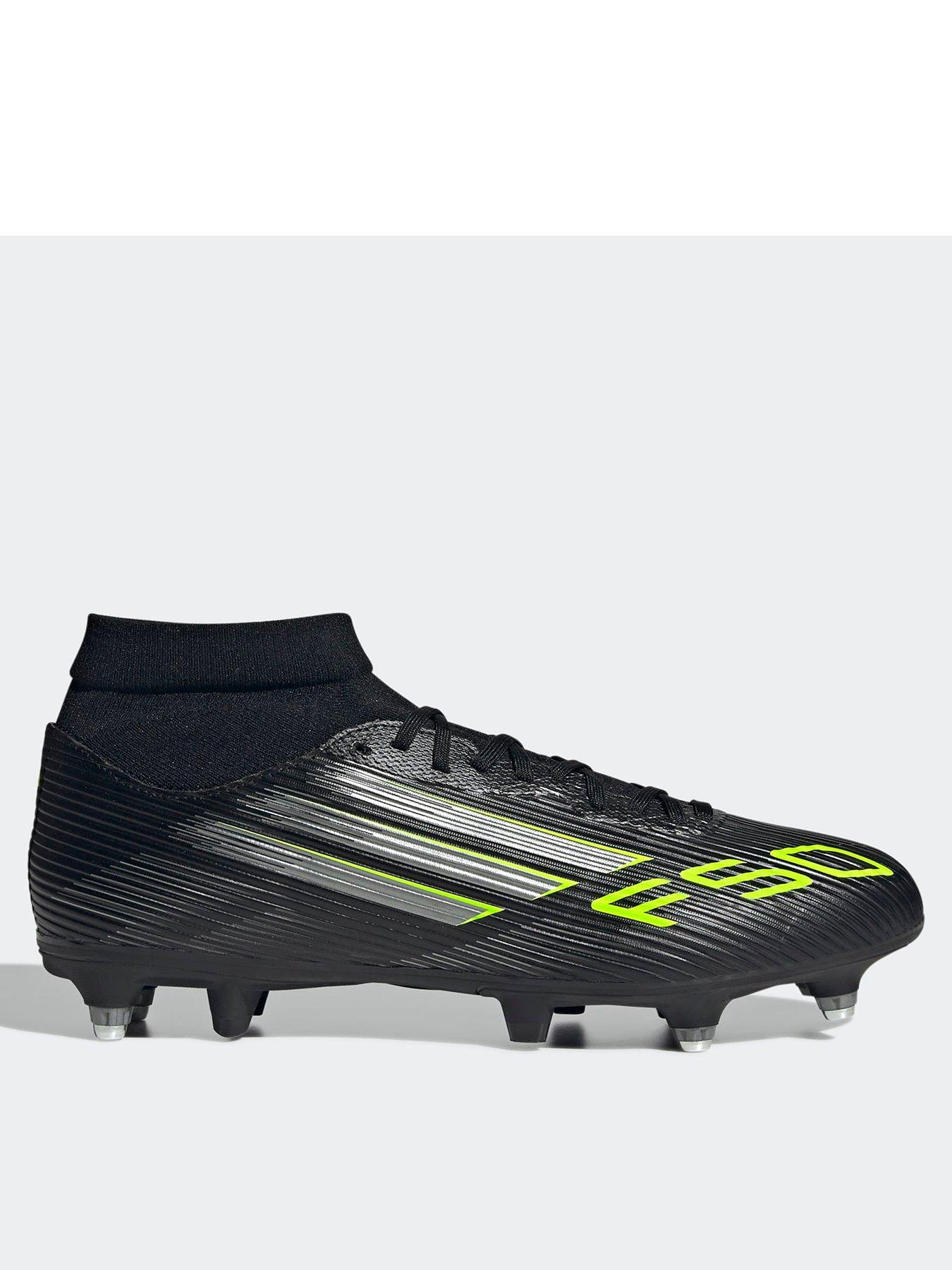 adidas Mens F50 League Soft Ground Football Boots - Black