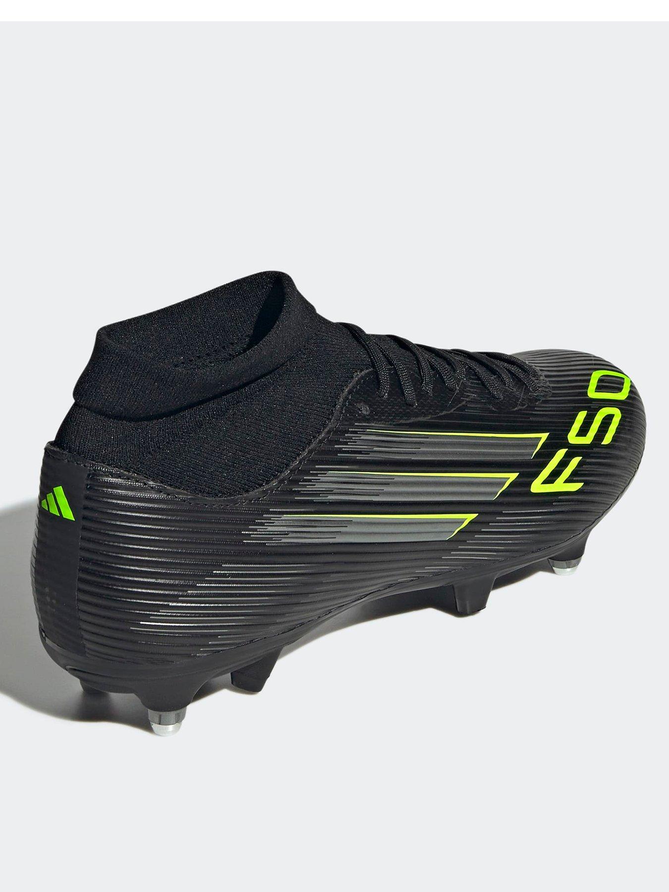 image of adidas-mens-f50-league-soft-ground-football-boots-black