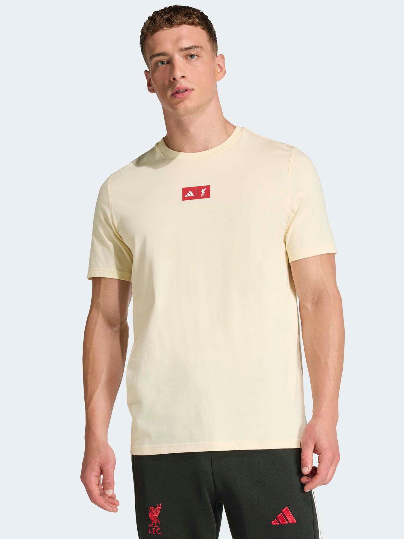 adidas Mens Liverpool Seasonal Tee - Cream
