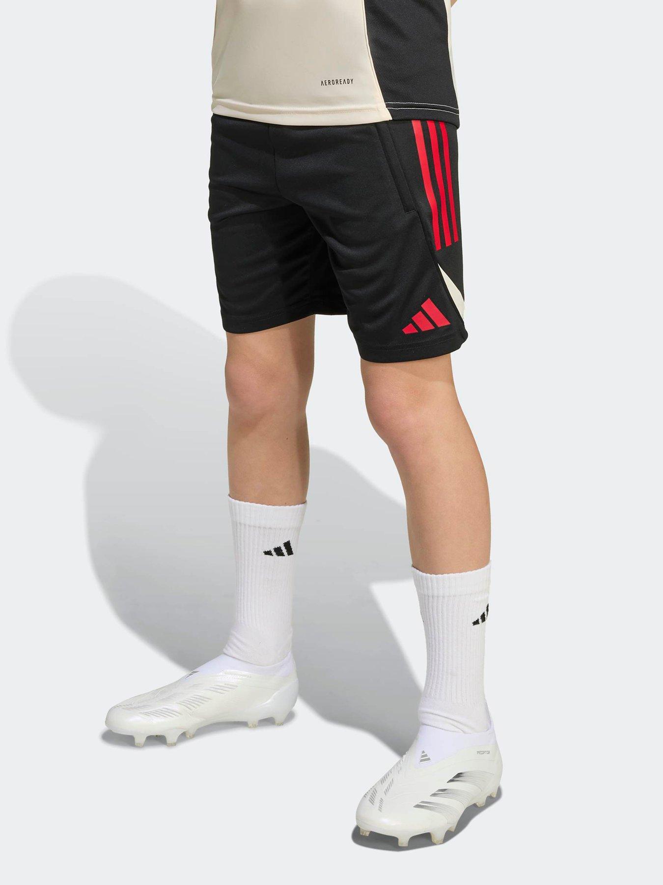 stillFront image of adidas-junior-liverpool-training-short-black