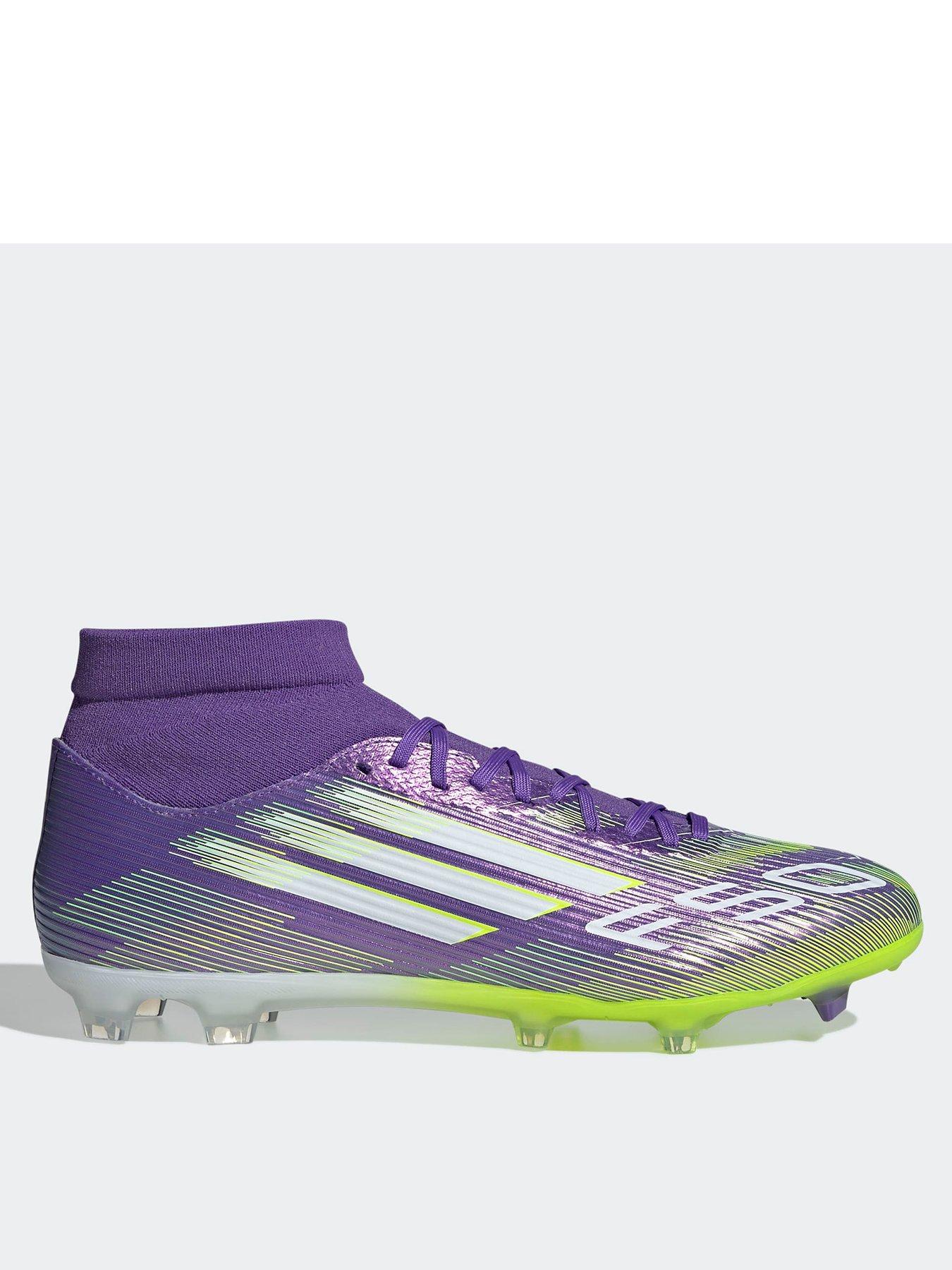undefined Mens F50 League Firm Ground Mid Football Boots - Purple