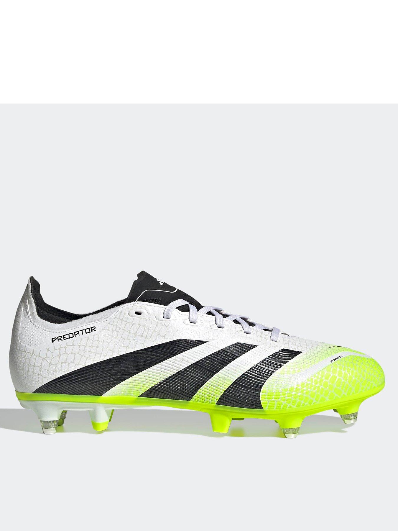 undefined Mens Predator League Soft Ground Football Boots - White