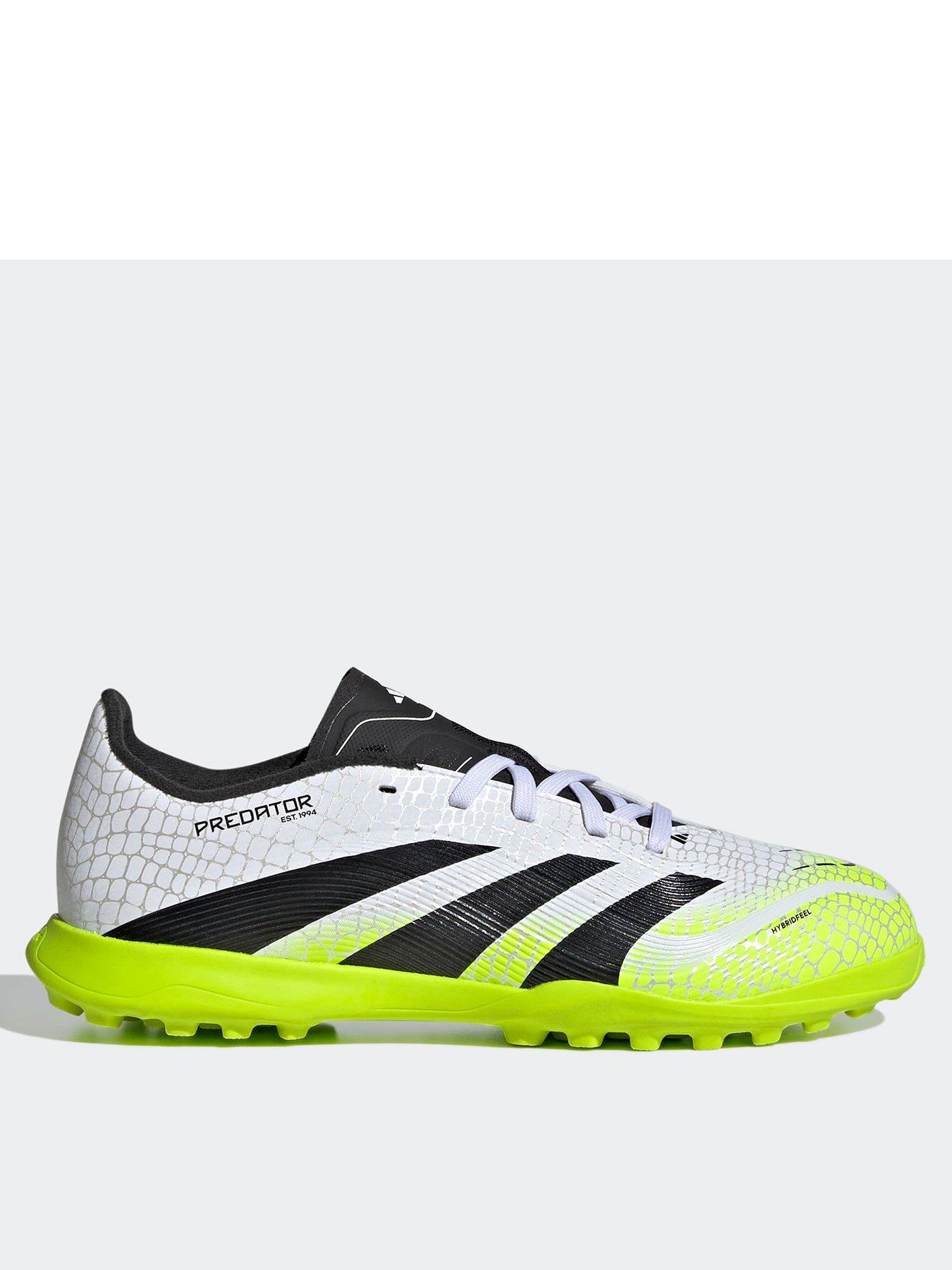 undefined Junior Predator League Astro Turf Football Boots - White