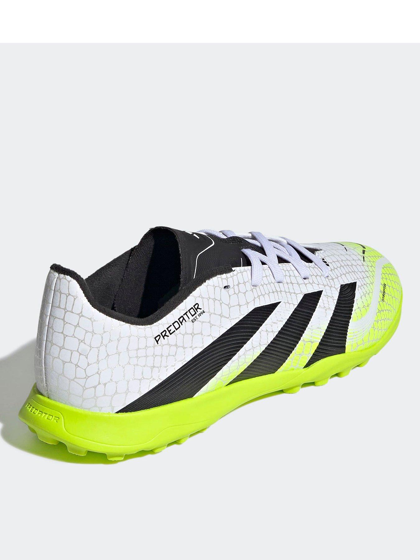 Image 3 of 6 of adidas Junior Predator League Astro Turf Football Boots - White