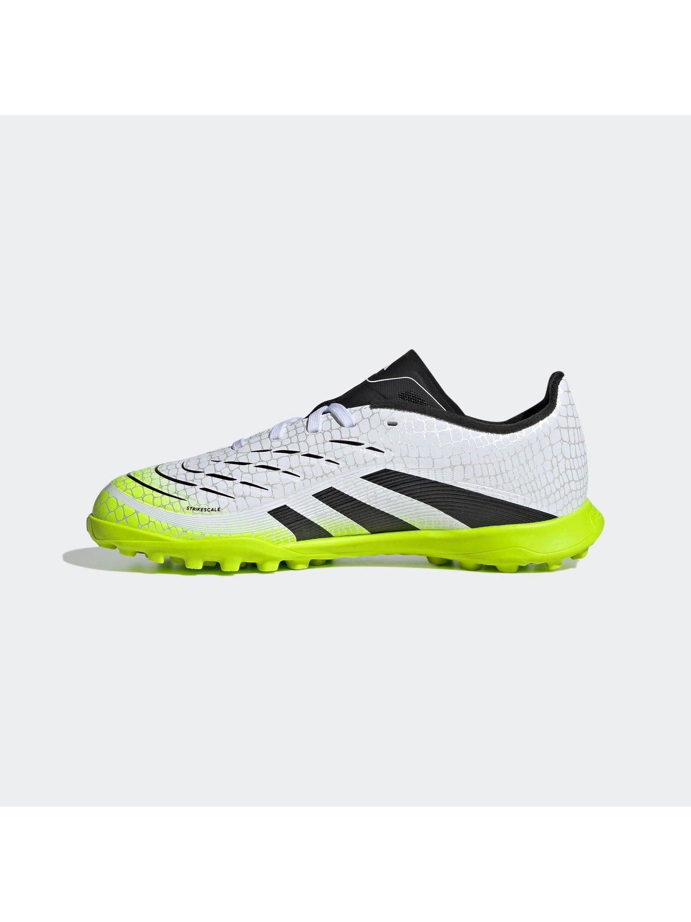 Image 6 of 6 of adidas Junior Predator League Astro Turf Football Boots - White