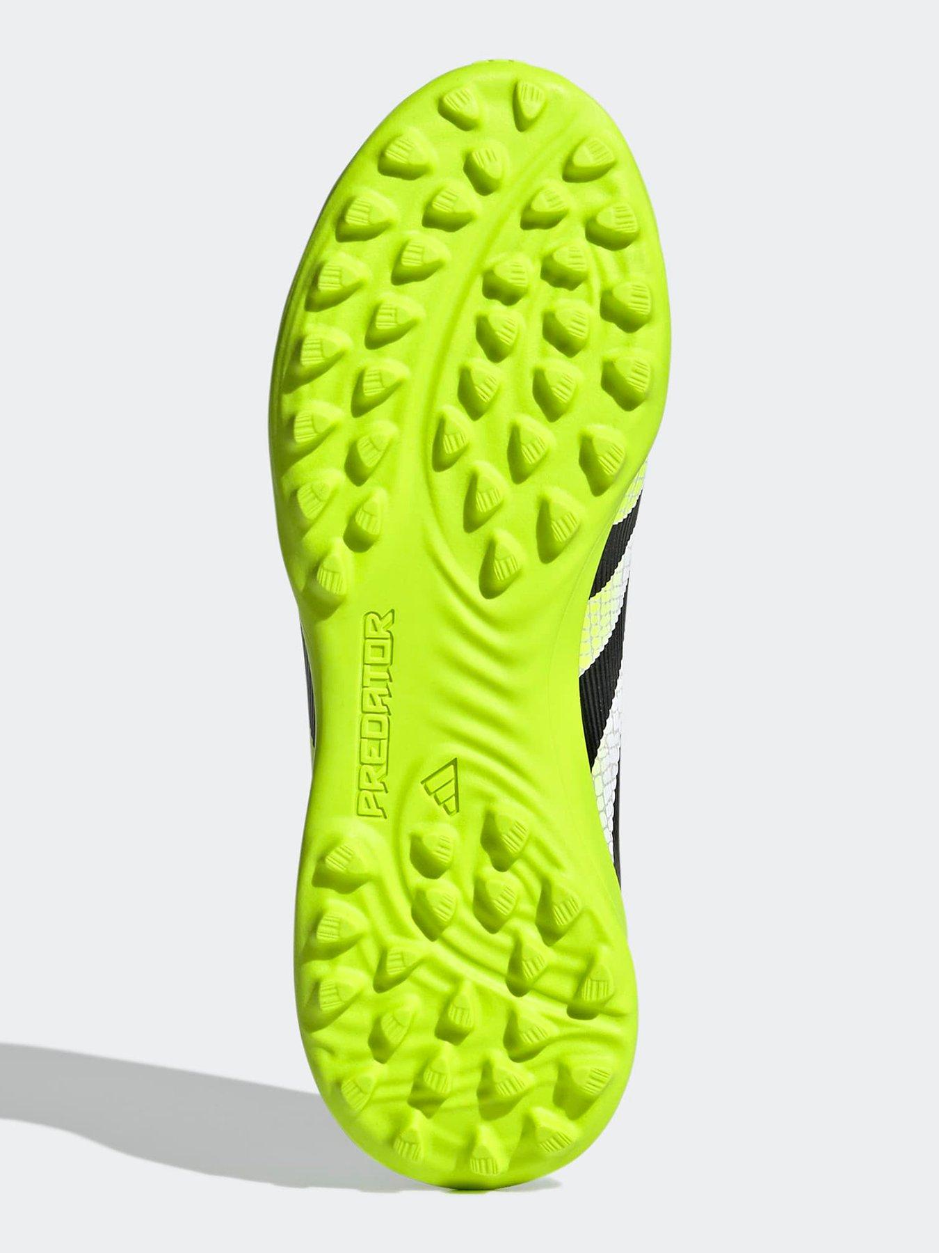  image of adidas-junior-predator-league-laceless-astro-turf-football-boots-white