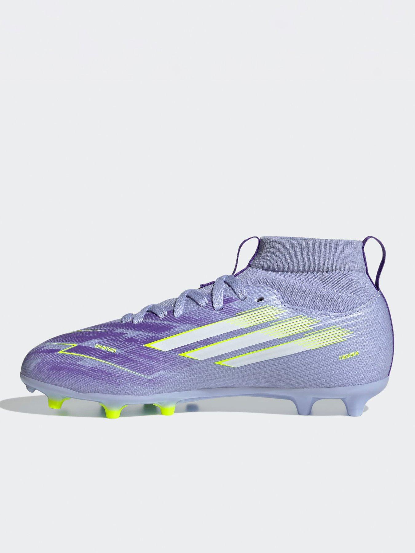  image of adidas-junior-f50-spark-fusion-league-firm-ground-football-boots-purple