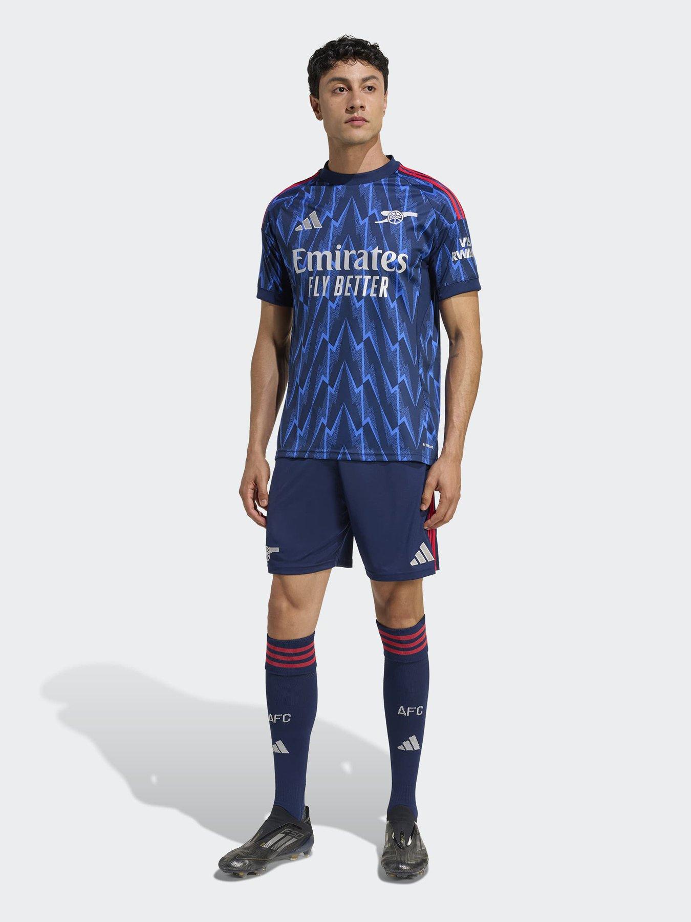 Image 4 of 6 of adidas Arsenal Mens 25/26 Away Stadium Shorts - Navy