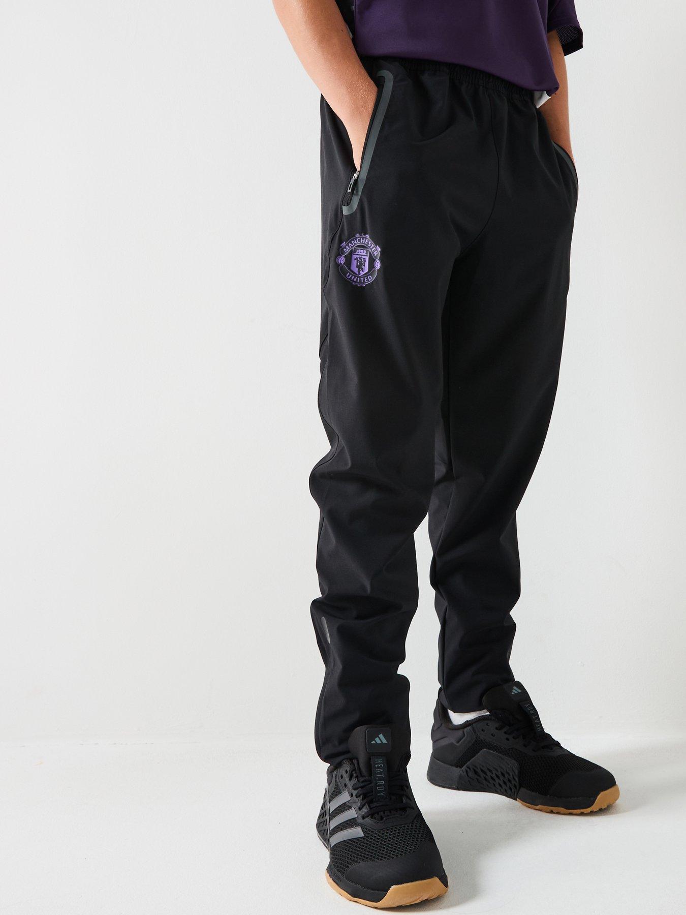 undefined Junior Manchester United Vis Tech Pants - Black