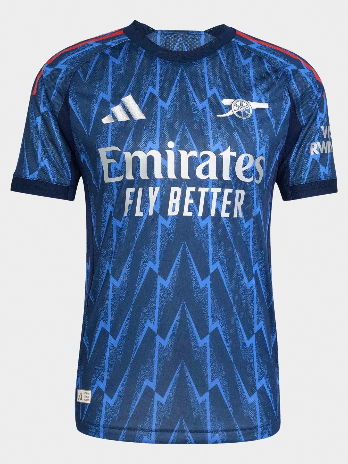 Image 2 of 5 of adidas Arsenal Mens 25/26 Away Authentic Replica Shirt - Blue
