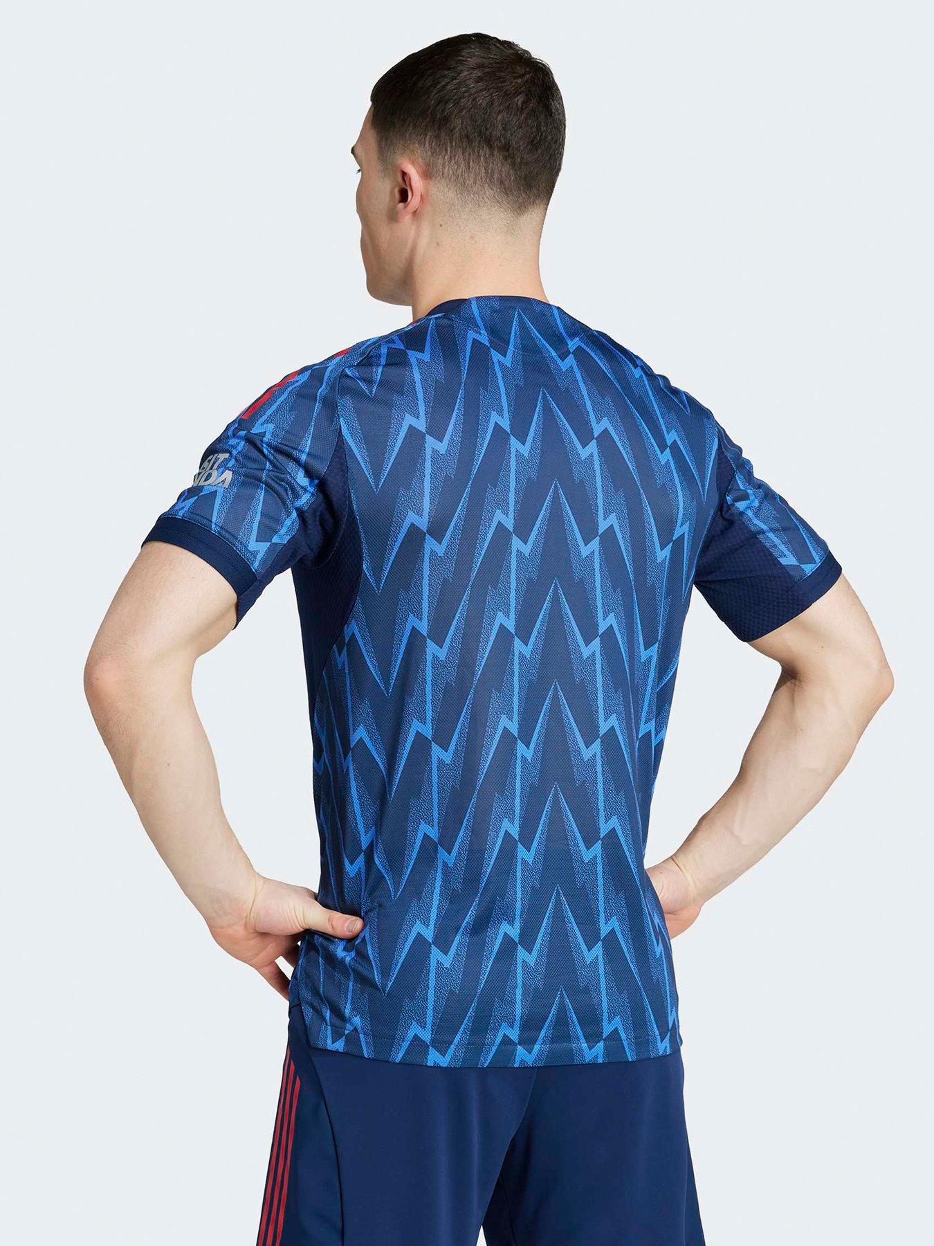 Image 3 of 5 of adidas Arsenal Mens 25/26 Away Authentic Replica Shirt - Blue