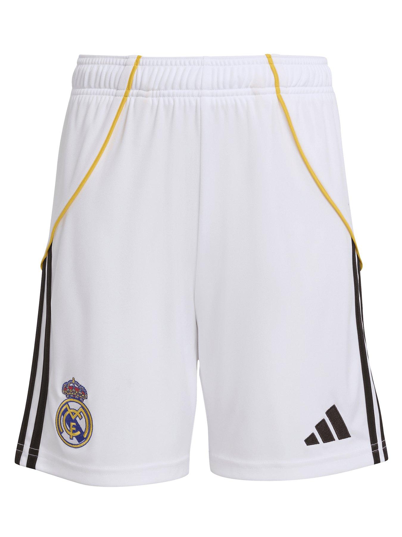 adidas Real Madrid Junior 25/26 Home Stadium Shorts - White