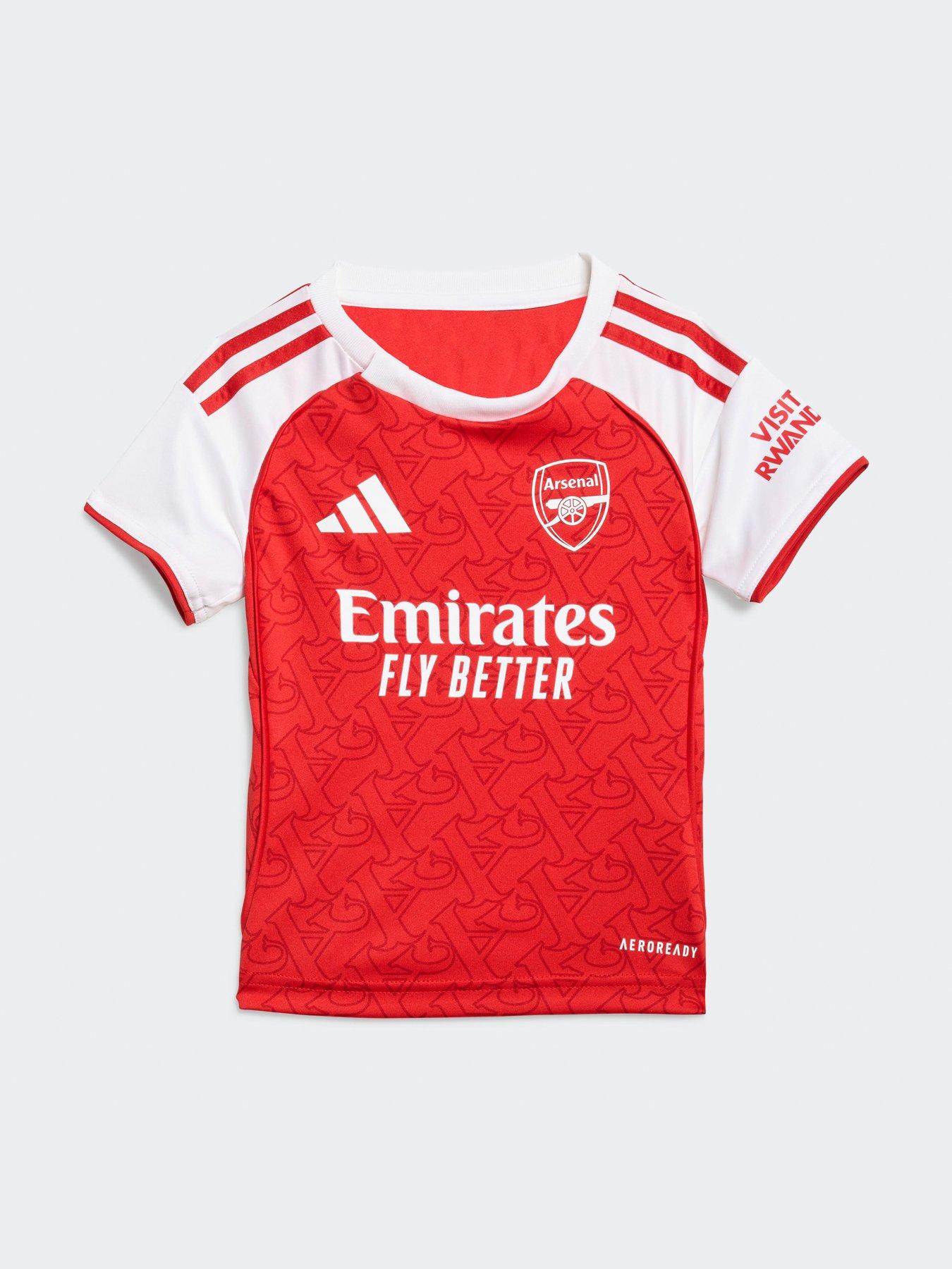 Image 2 of 6 of adidas Arsenal Infant 25/26 Home Full Kit - Red