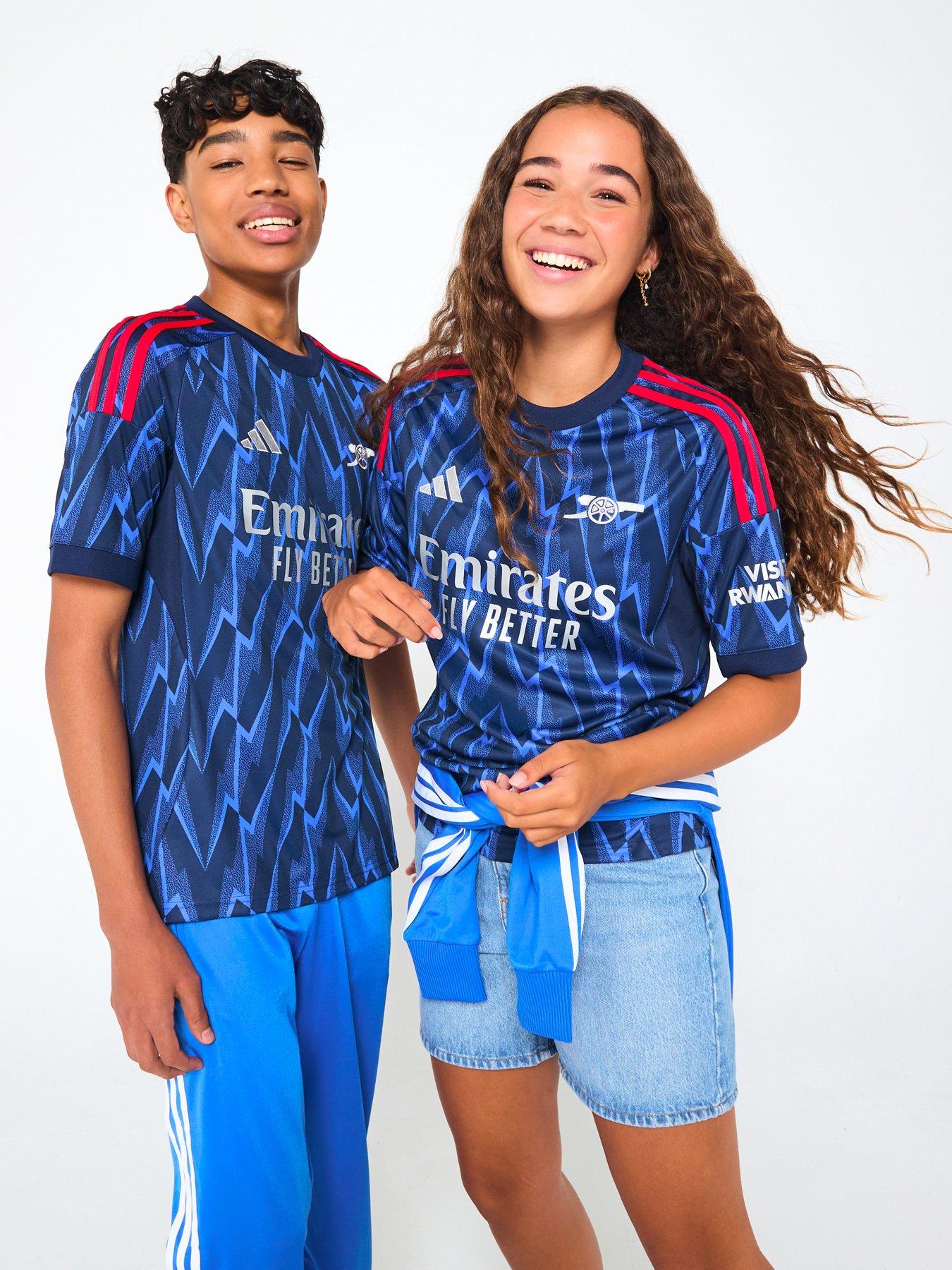 undefined Arsenal Junior 25/26 Away Stadium Replica Shirt - Navy