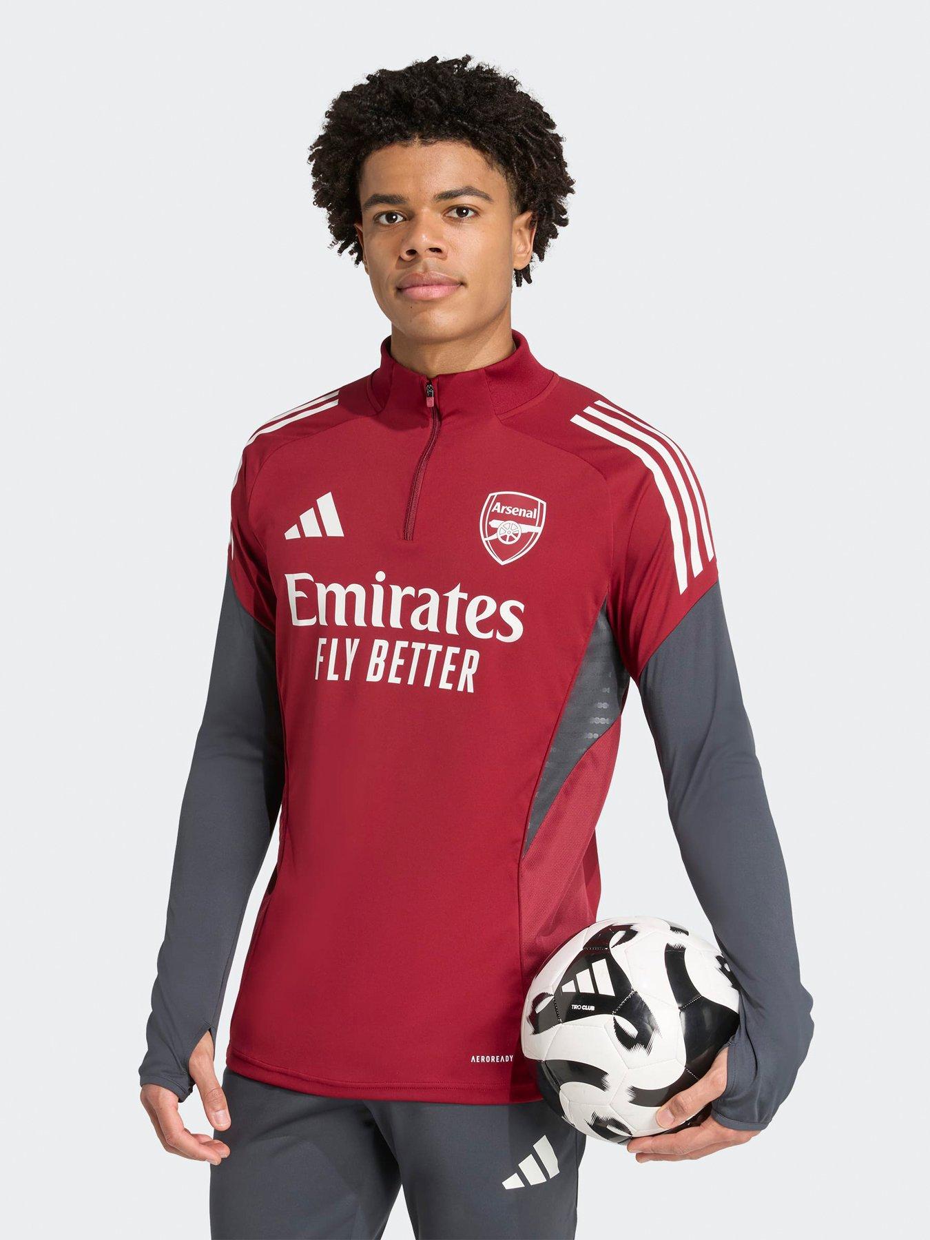 Image 2 of 5 of adidas Mens Arsenal Eu Training Top - Purple