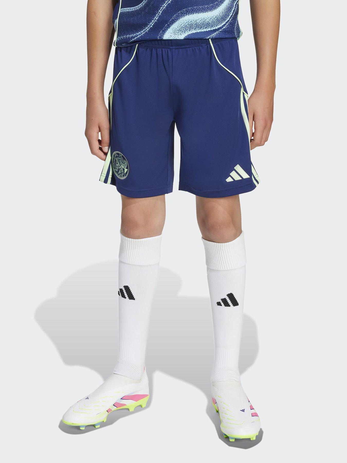 Image 2 of 5 of adidas Ajax Junior 25/26 Away Stadium Shorts - Navy