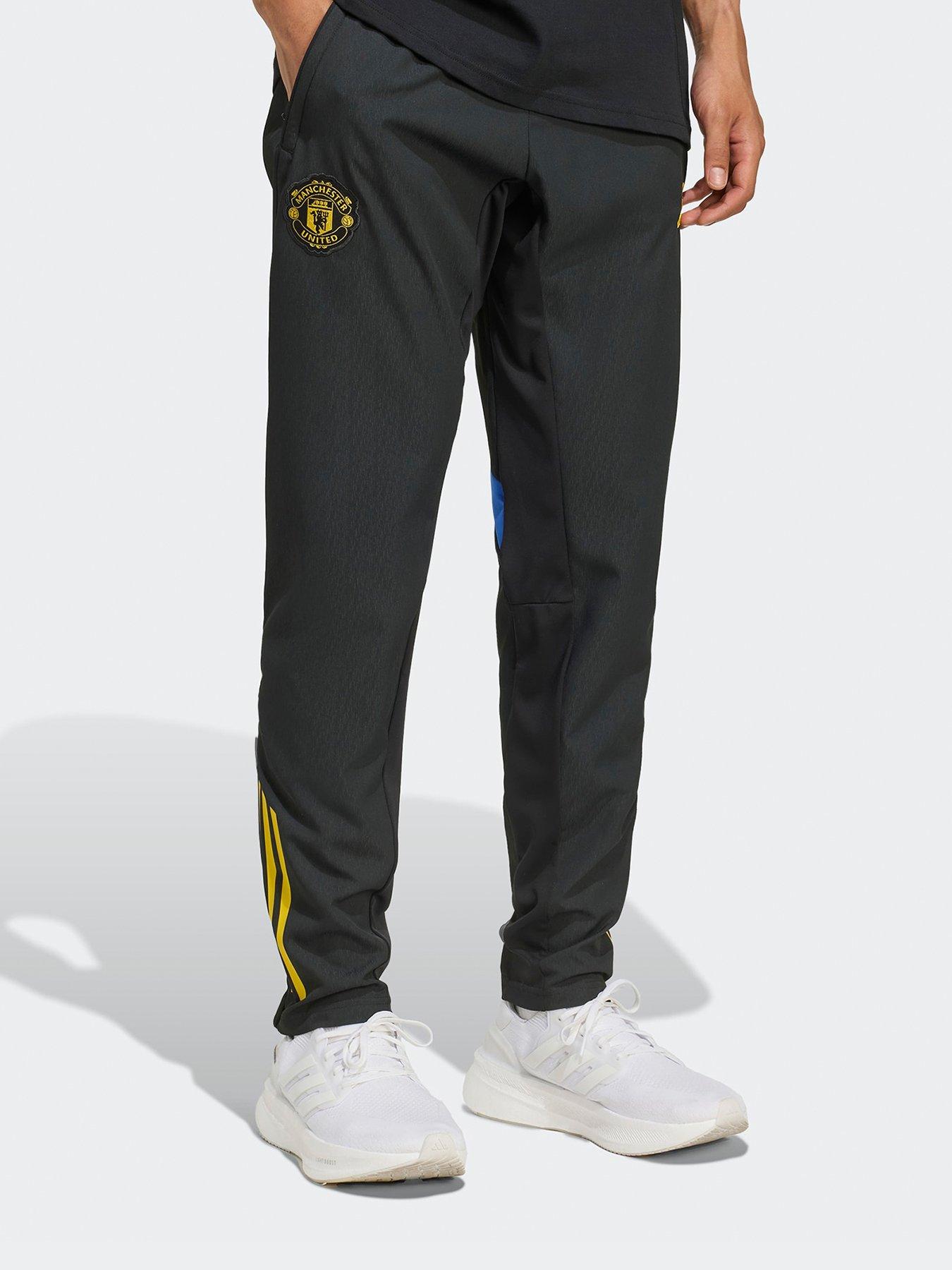 Image 1 of 5 of adidas Mens Manchester United Tiro 25 Competition Presentation Pant - Black