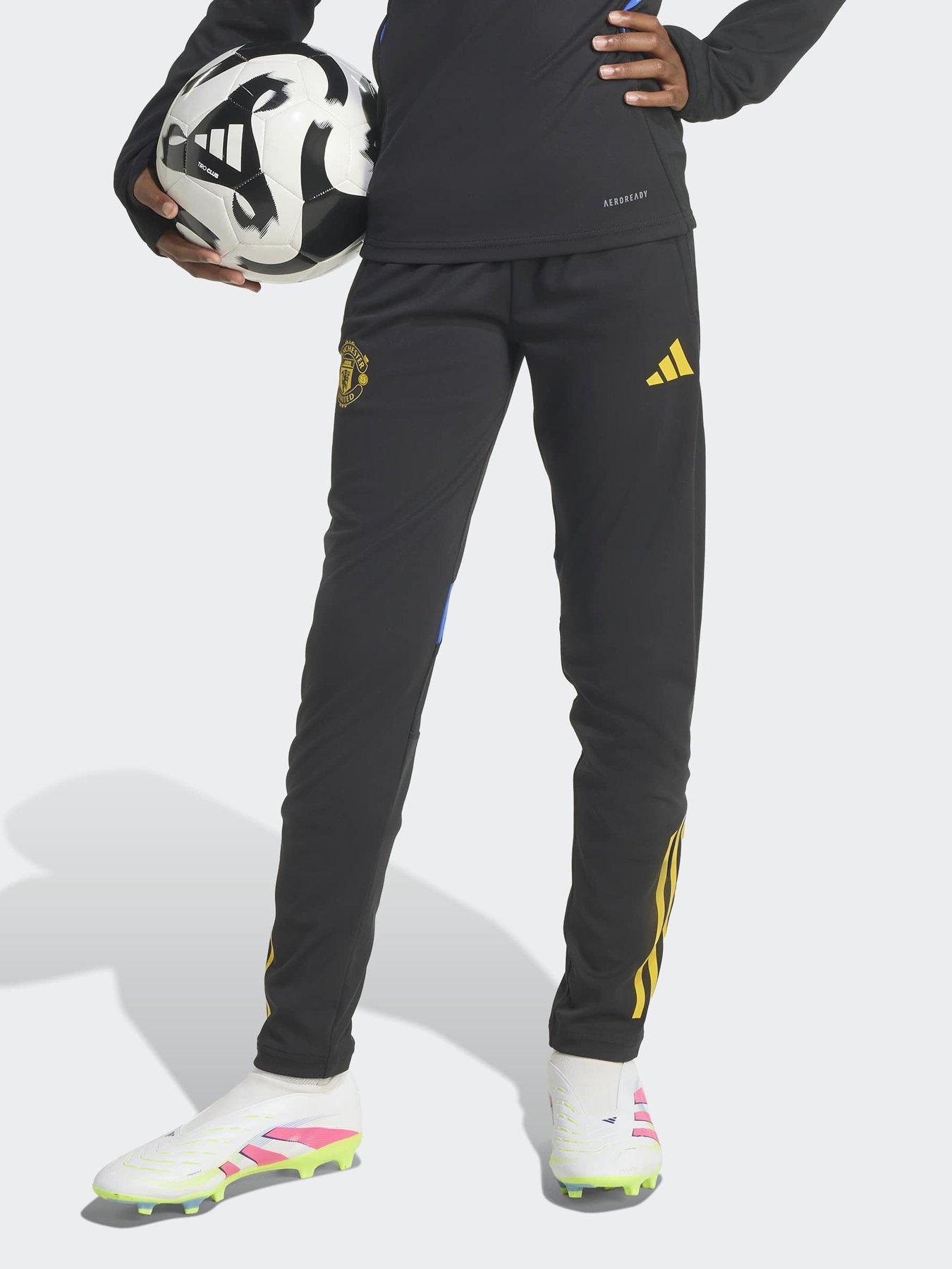 adidas Junior Manchester United EU Training Pants - Black