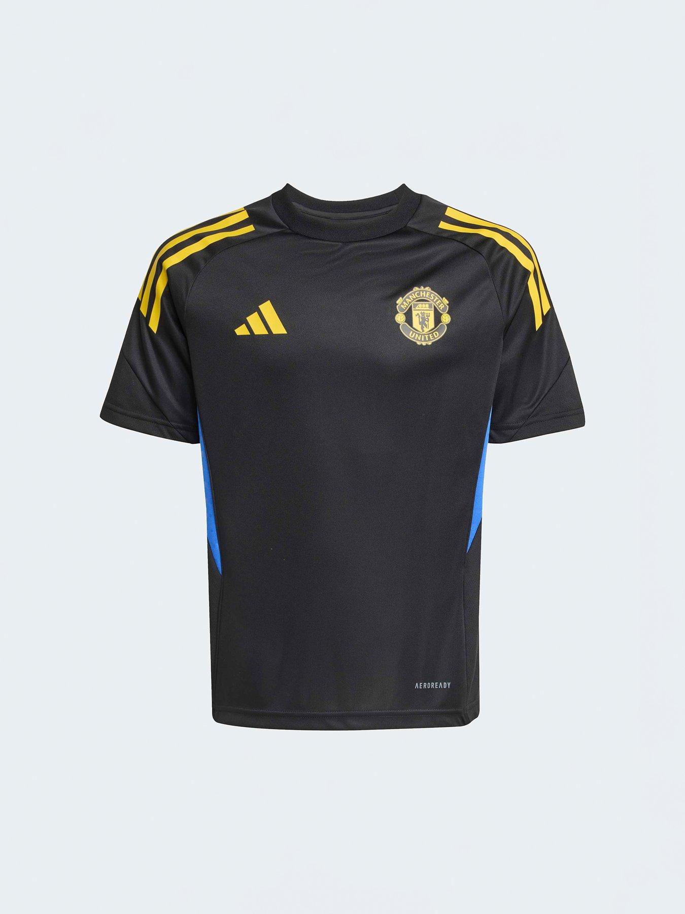 Image 2 of 2 of adidas Junior Manchester United Tiro 25 Competition Training Jersey - Black