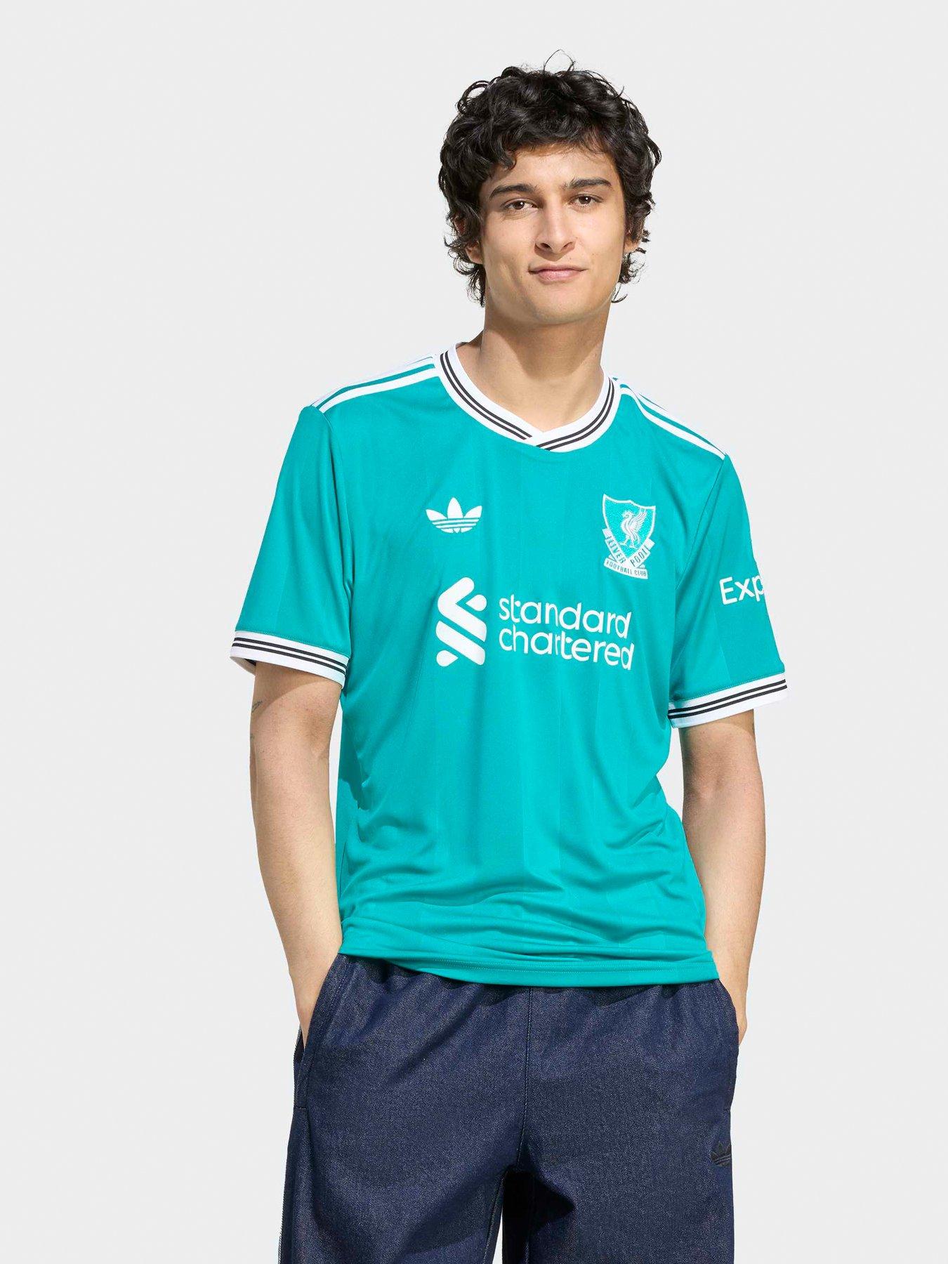 adidas Liverpool Mens 25/26 3rd Stadium Replica Shirt -Green
