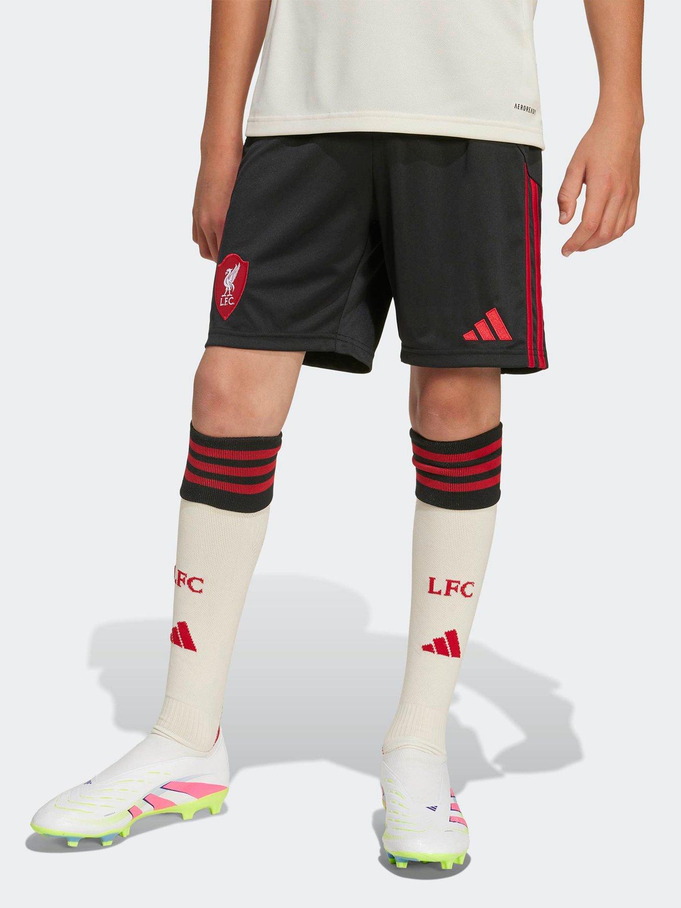 Image 2 of 5 of adidas Liverpool Junior 25/26 Away Stadium Replica Shorts -&nbsp;Black
