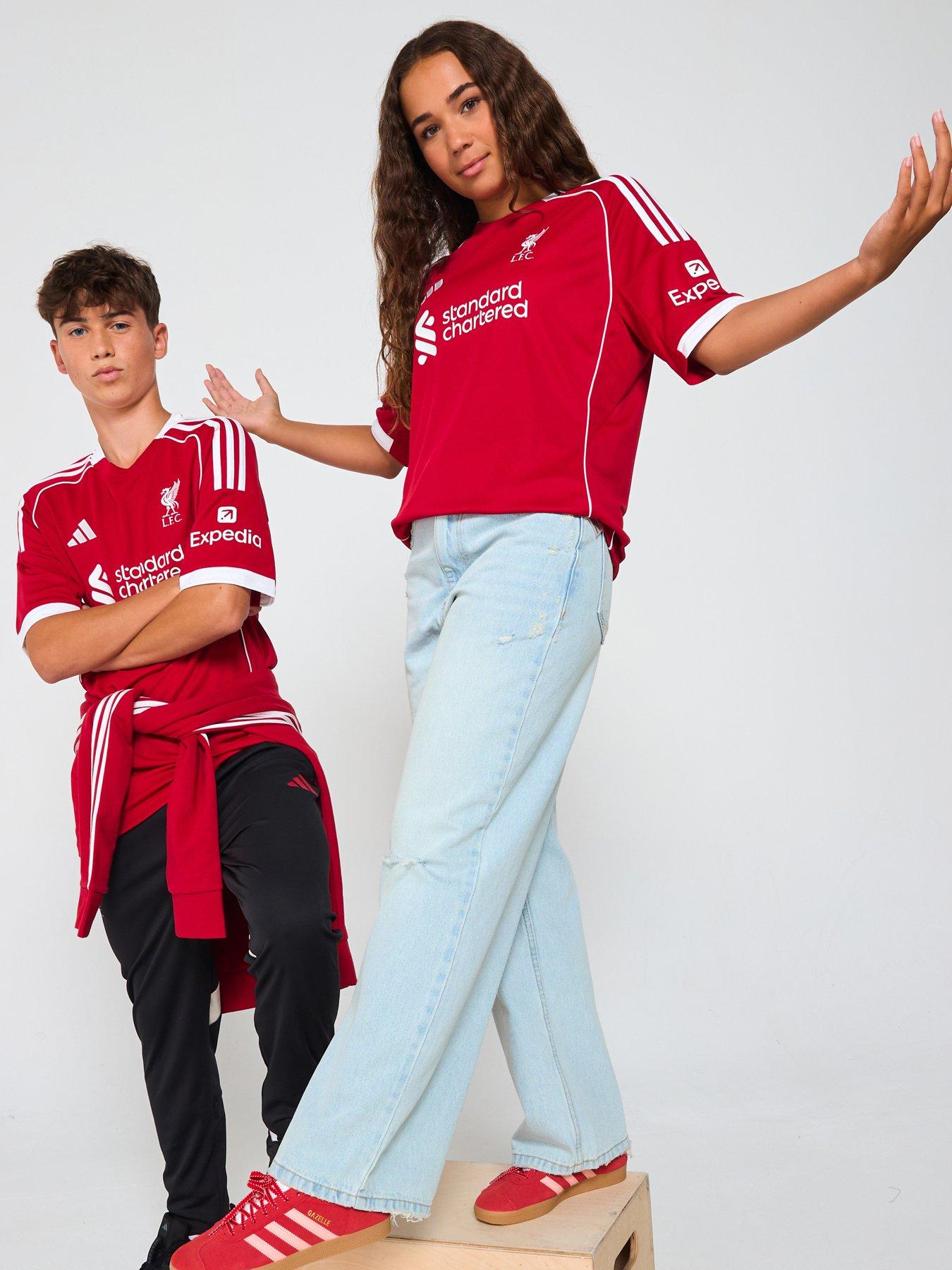undefined Liverpool Junior 25/26 Home Stadium Replica Shirt - Red