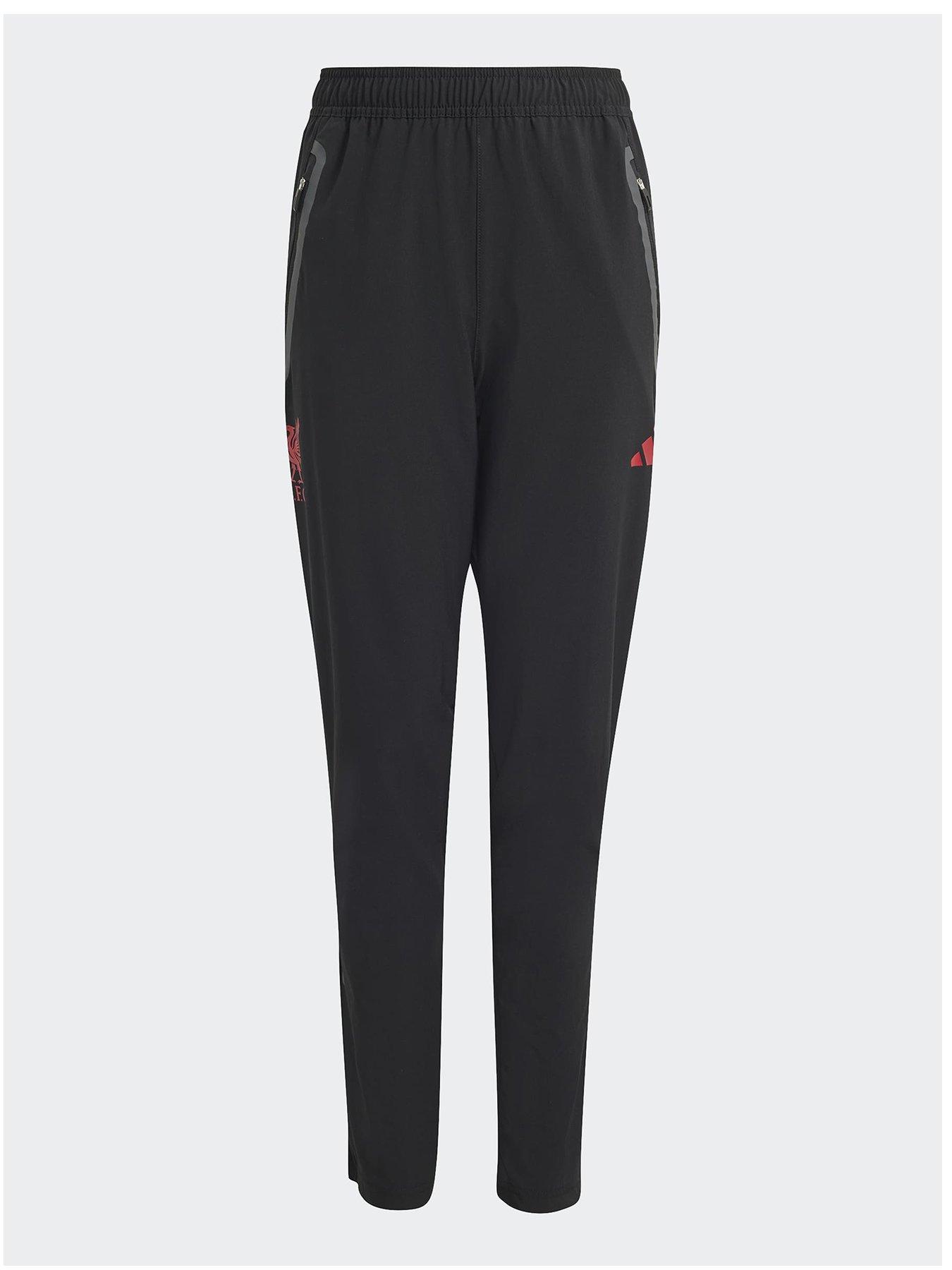 Image 1 of 5 of adidas Junior Liverpool Vis Tech Pant -Black