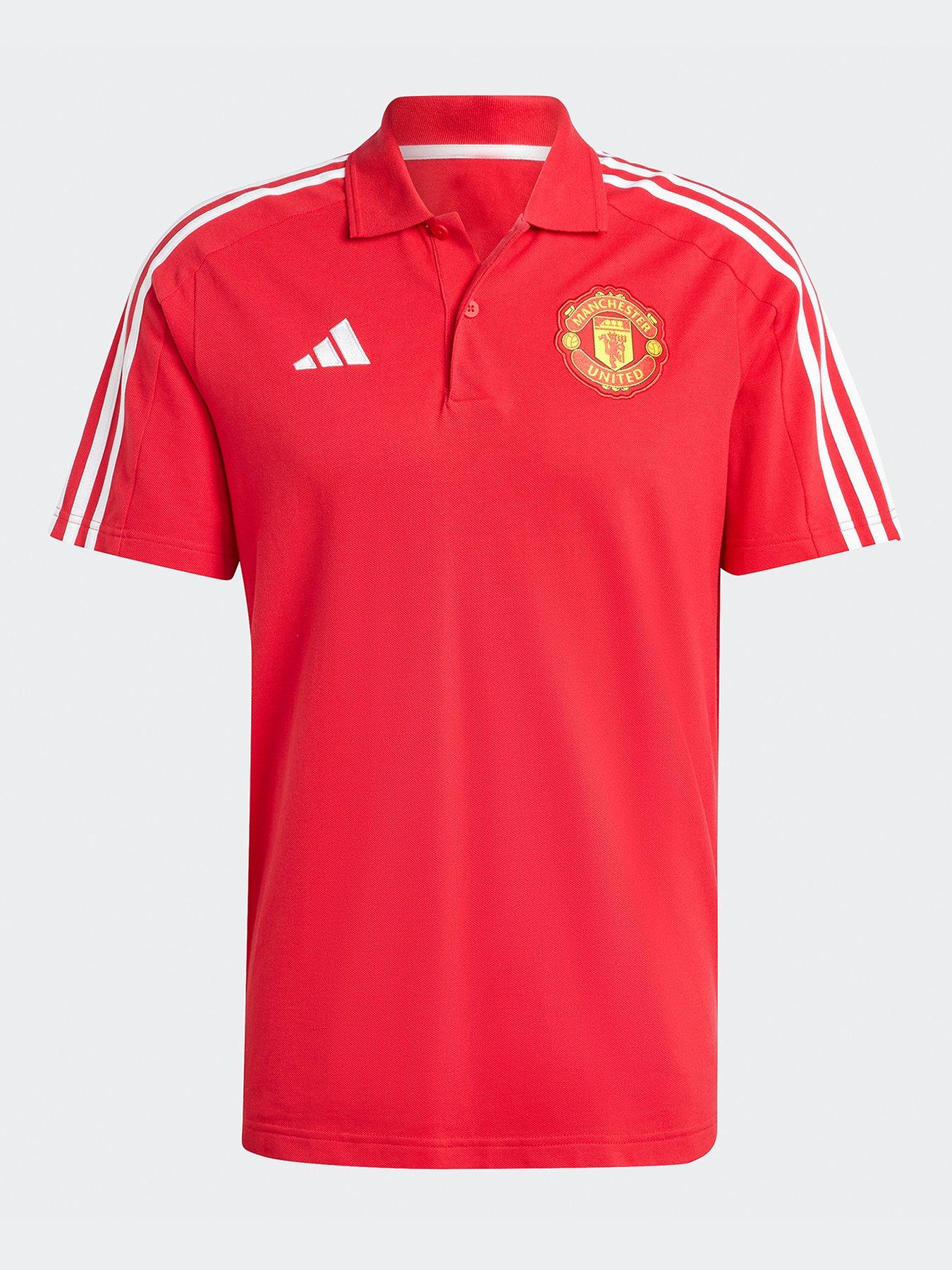 undefined Mens Manchester United Dna Polo - Red