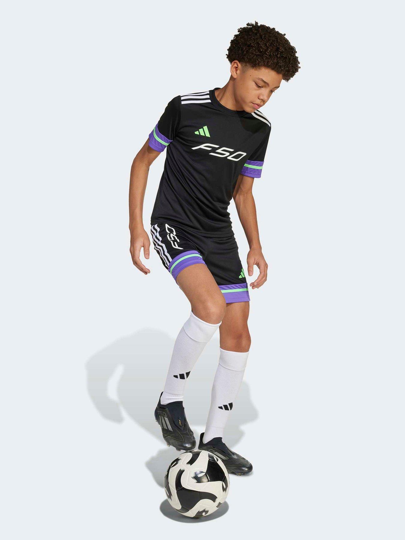 Image 3 of 5 of adidas Junior F50 Jersey - Black