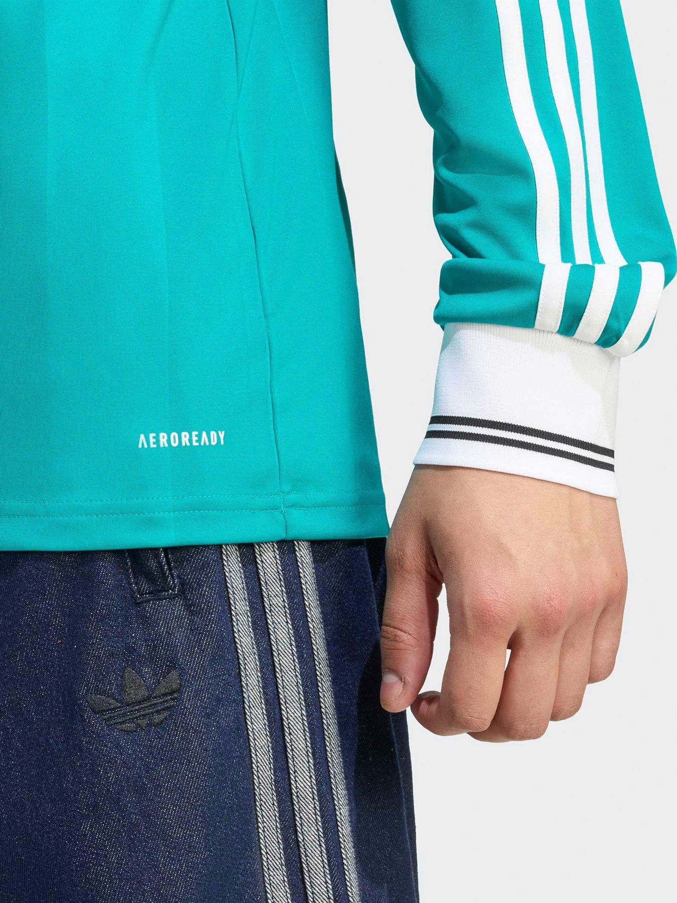 Image 5 of 5 of adidas Liverpool Mens 25/26 3rd Long Sleeve Stadium Replica Shirt -Green