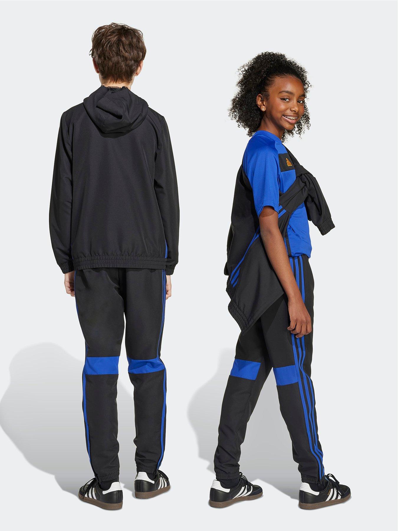  image of adidas-junior-tiro-essentials-woven-pants-black