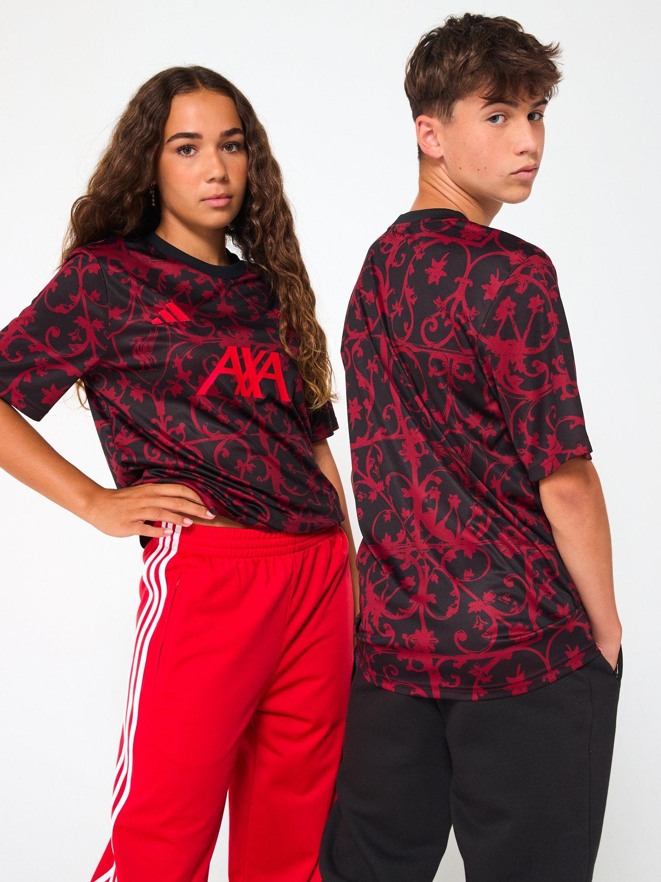  image of adidas-liverpool-junior-2526-pre-match-shirt--black