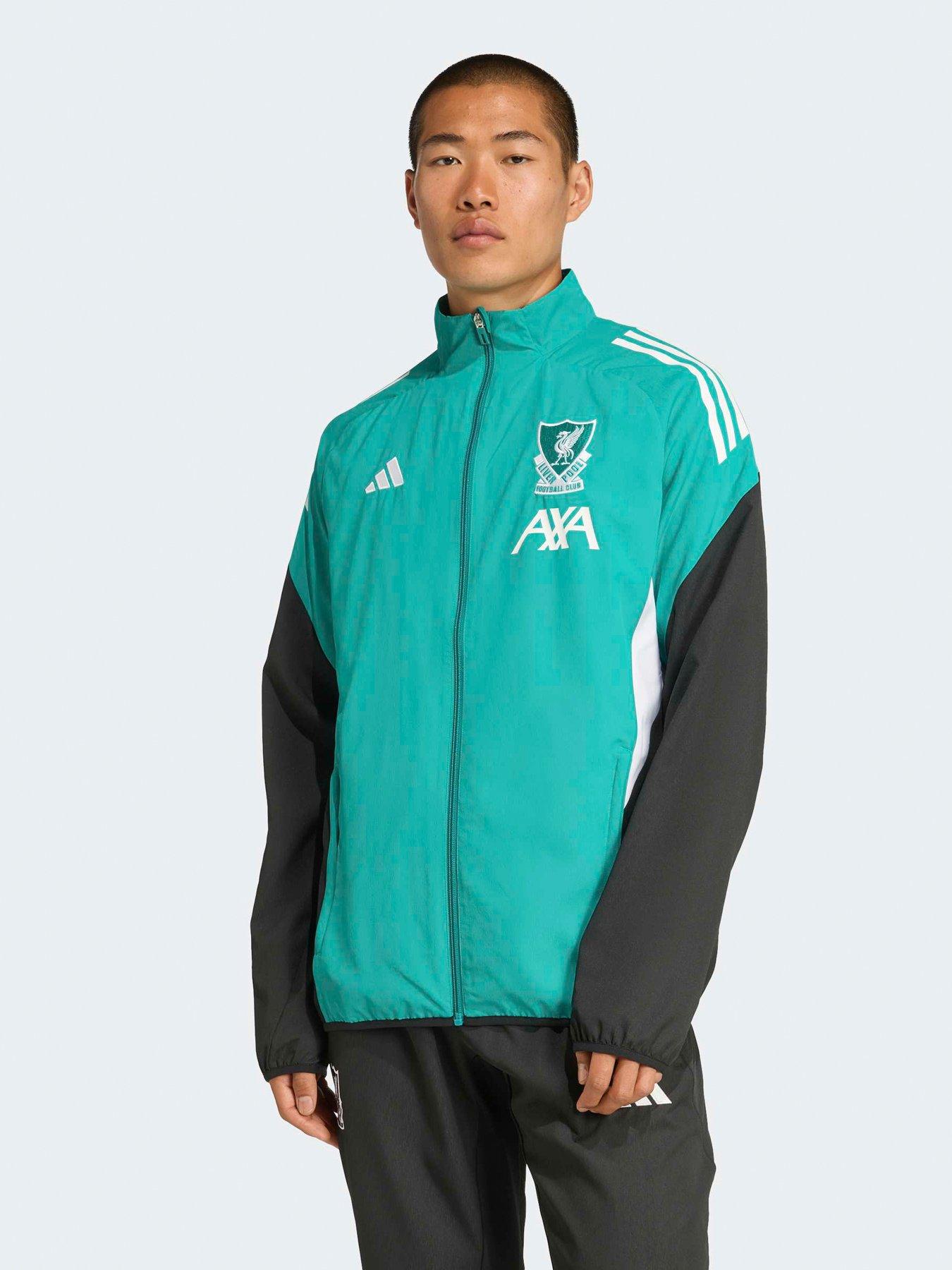 adidas Liverpool Mens 25/26 EU Training Tracksuit Top -Green