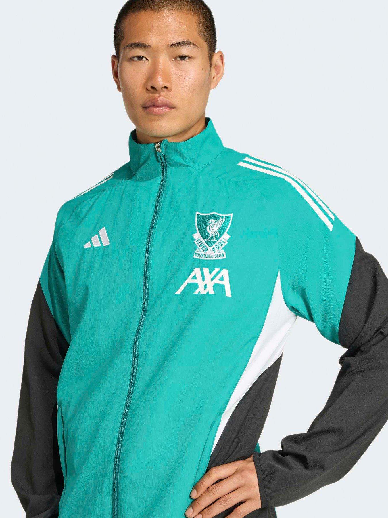 Image 4 of 6 of adidas Liverpool Mens 25/26 EU Training Tracksuit Top -Green